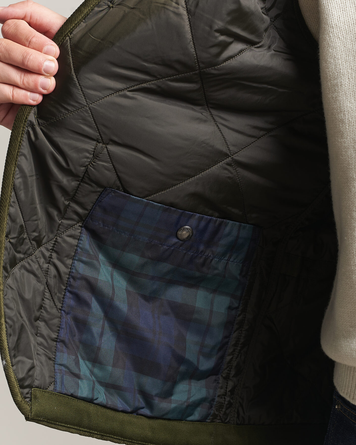 Herre | Veste | Polo Ralph Lauren | Quilted Corduroy Vest Company Olive