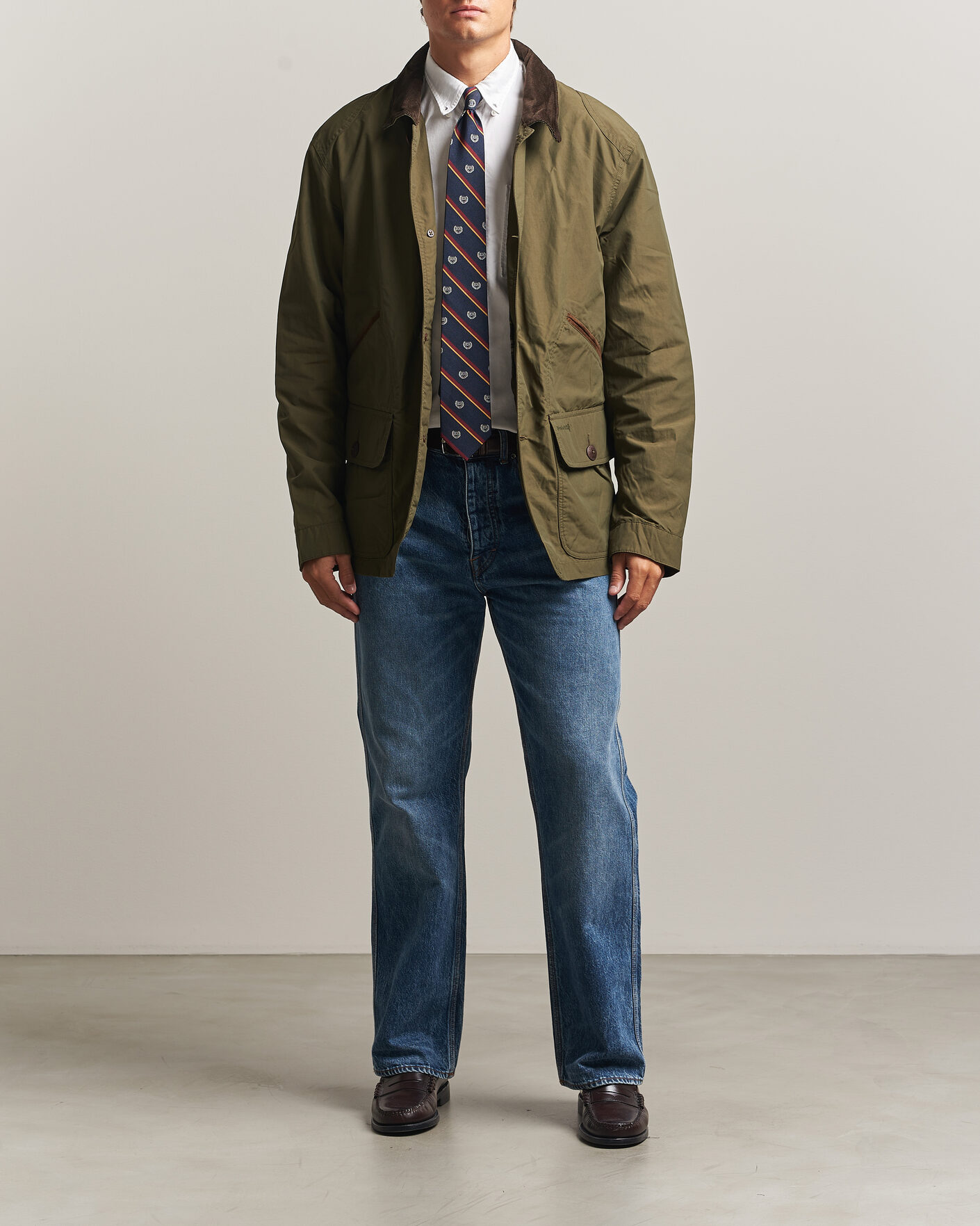 Herre | Jakker | Polo Ralph Lauren | Cotton Nylon Field Jacket Canopy Olive
