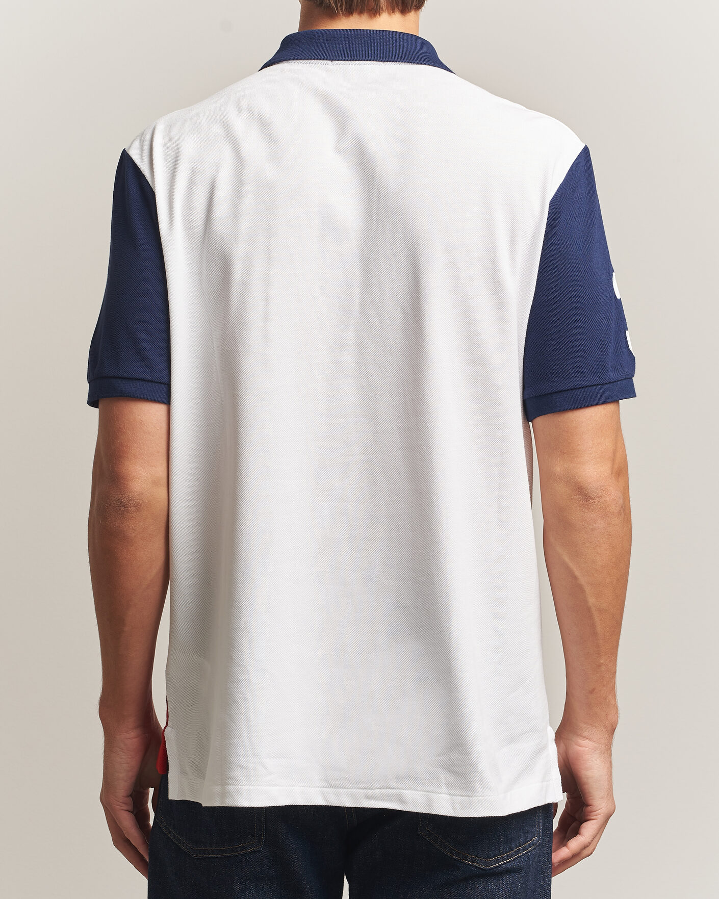 Herre | Polotrøjer | Polo Ralph Lauren | Classic Fit Diagonal Stripe Polo White