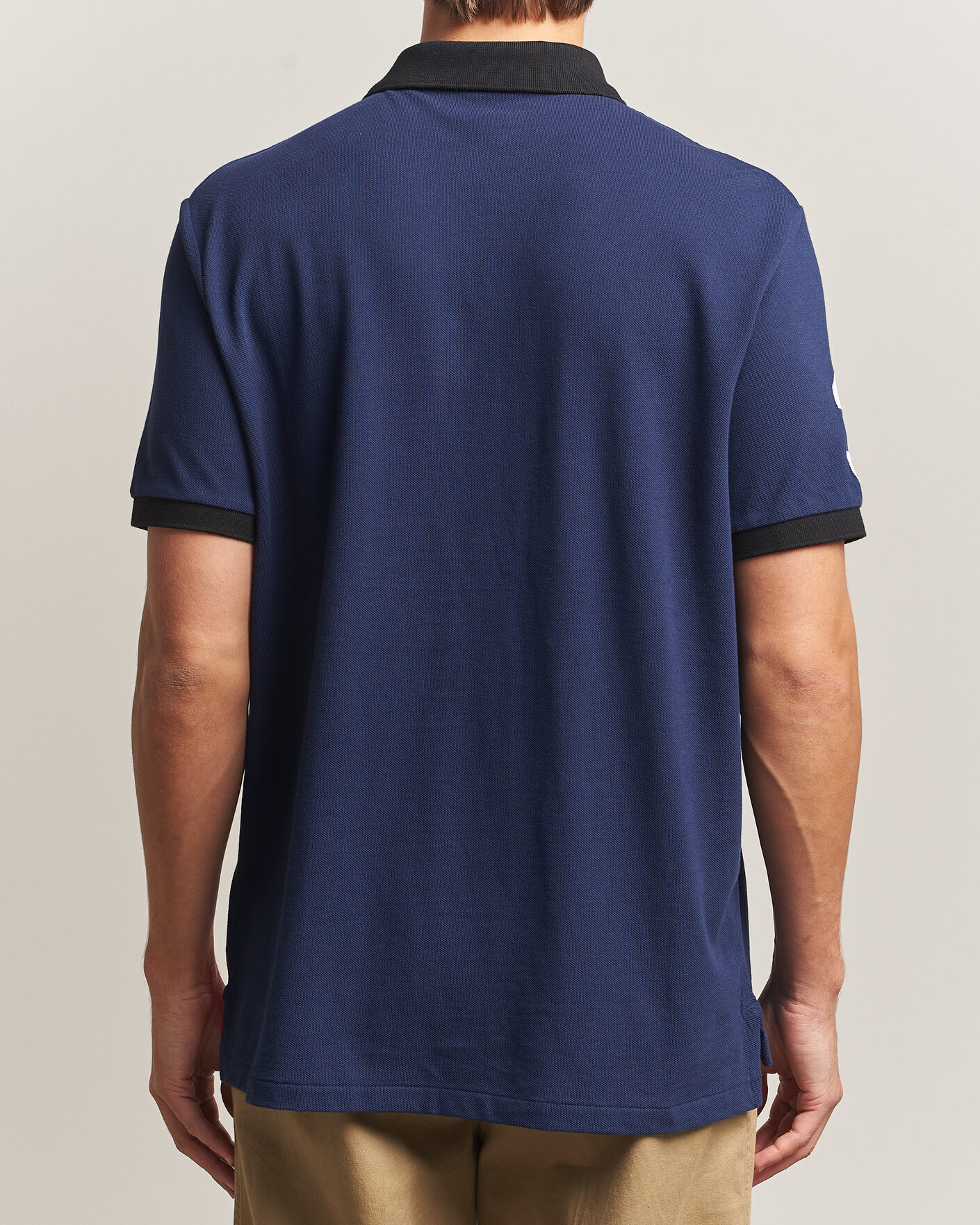 Herre | Polotrøjer | Polo Ralph Lauren | Classic Fit Diagonal Stripe Polo Newport Navy