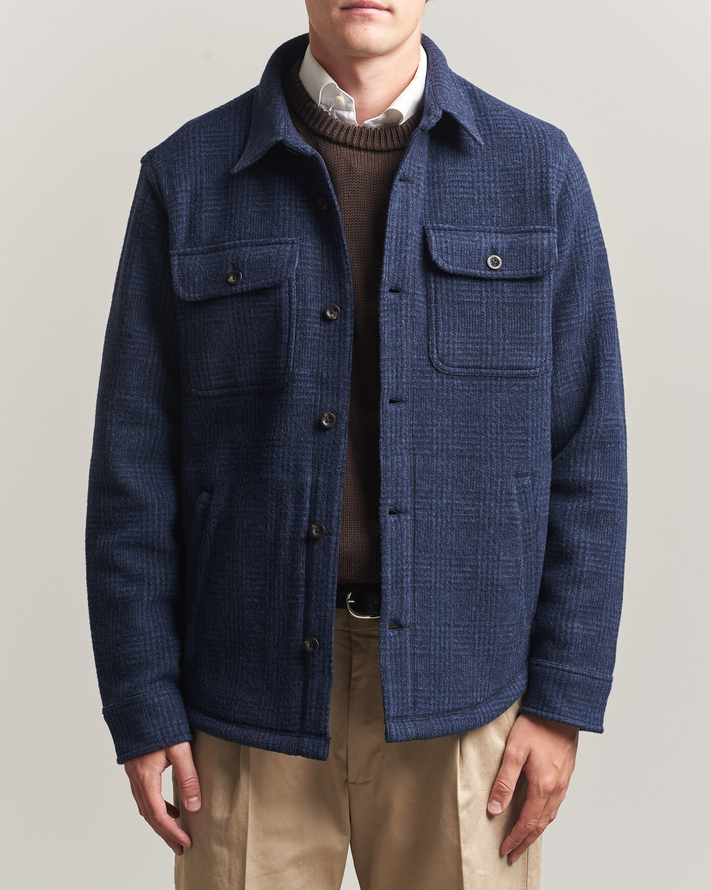 Herre | Skjorter | Polo Ralph Lauren | Hudson Brushed Shirt Navy