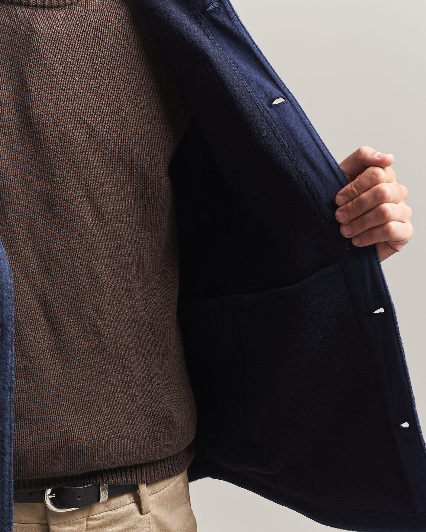 Herre | Skjorter | Polo Ralph Lauren | Hudson Brushed Shirt Navy