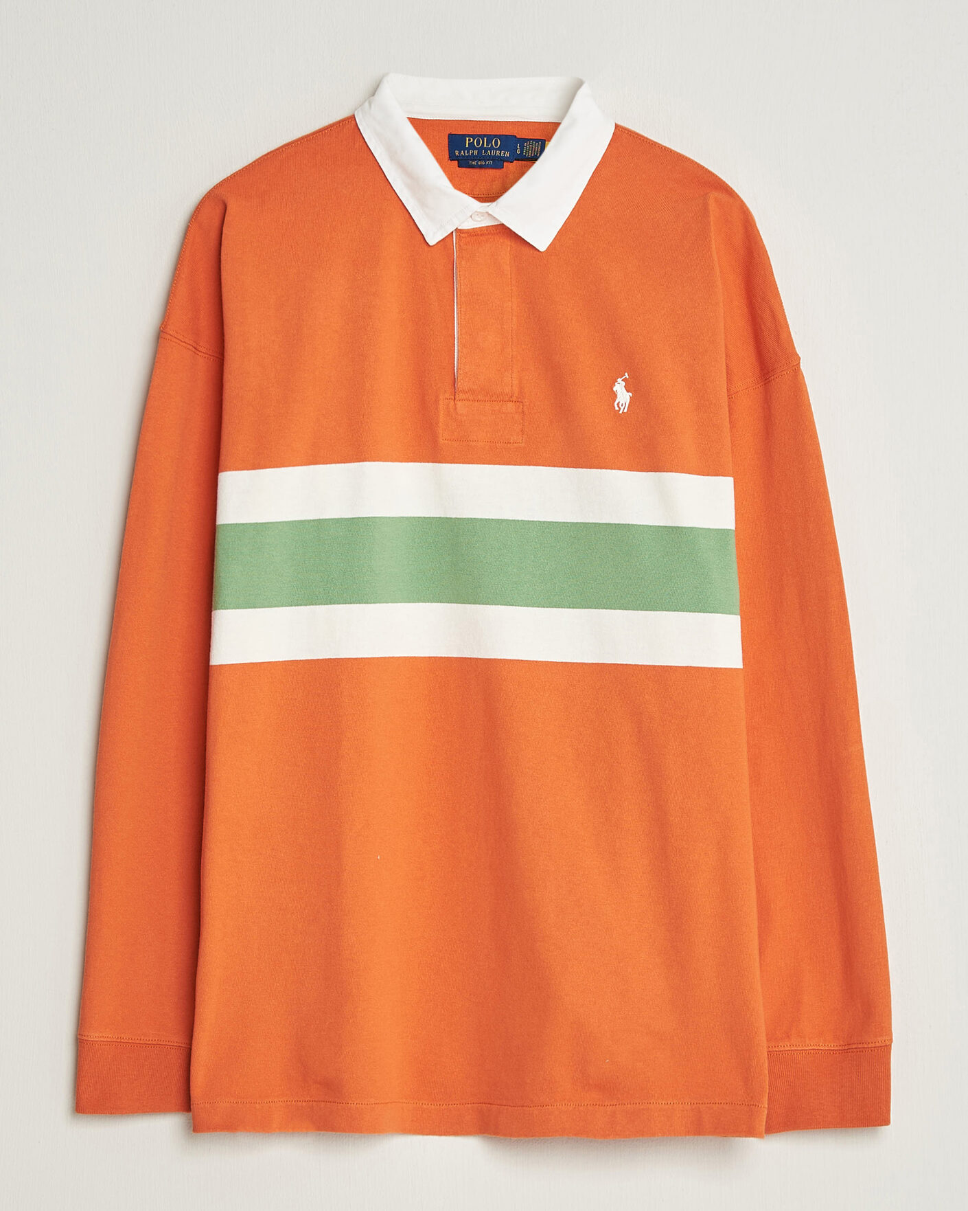 Herre | Trøjer | Polo Ralph Lauren | Knitted Jersey Rugby Shirt Solar Sky Multi
