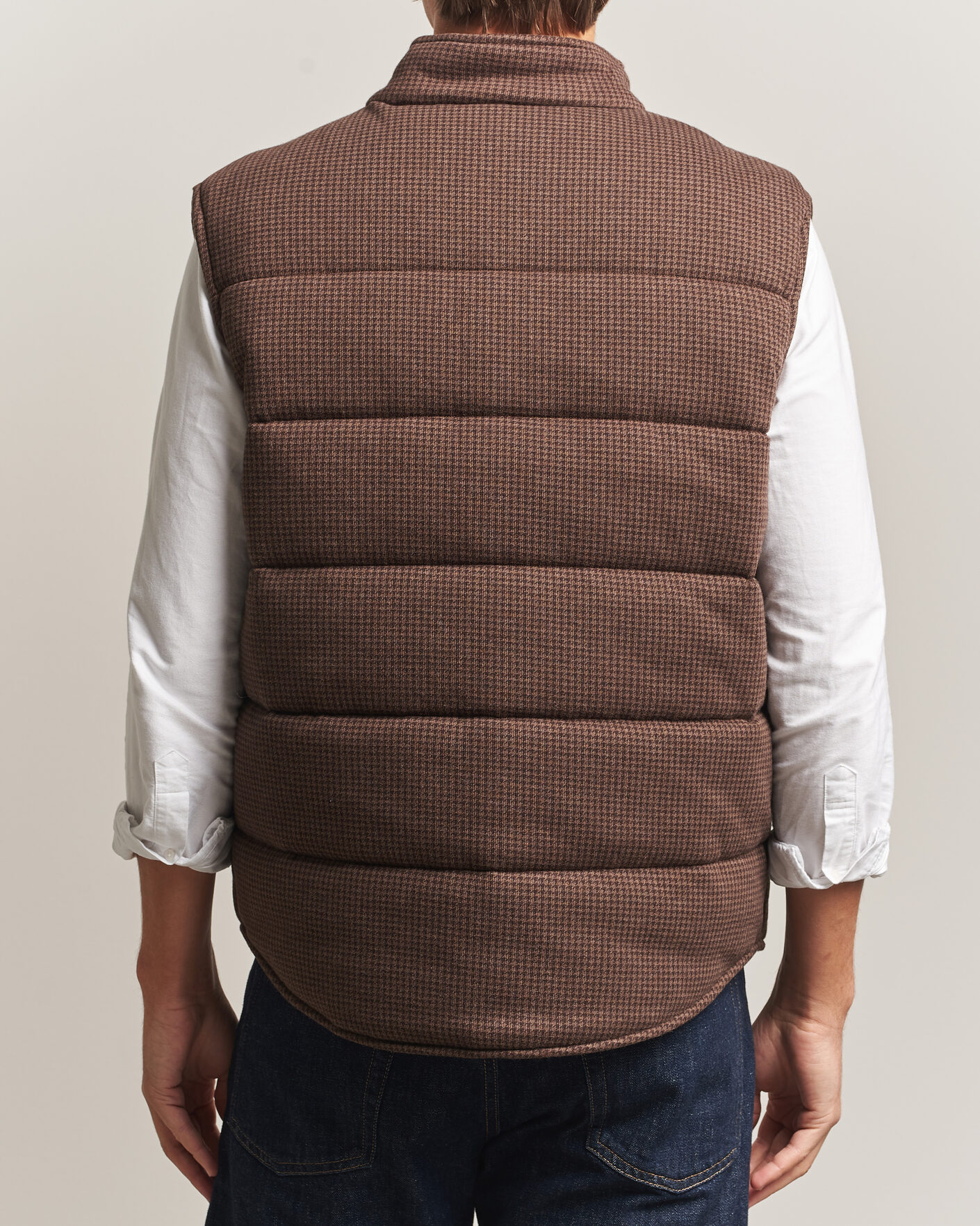 Herre | Trøjer | Polo Ralph Lauren | Double Knitted Jaquard Vest Nutmeg Brown