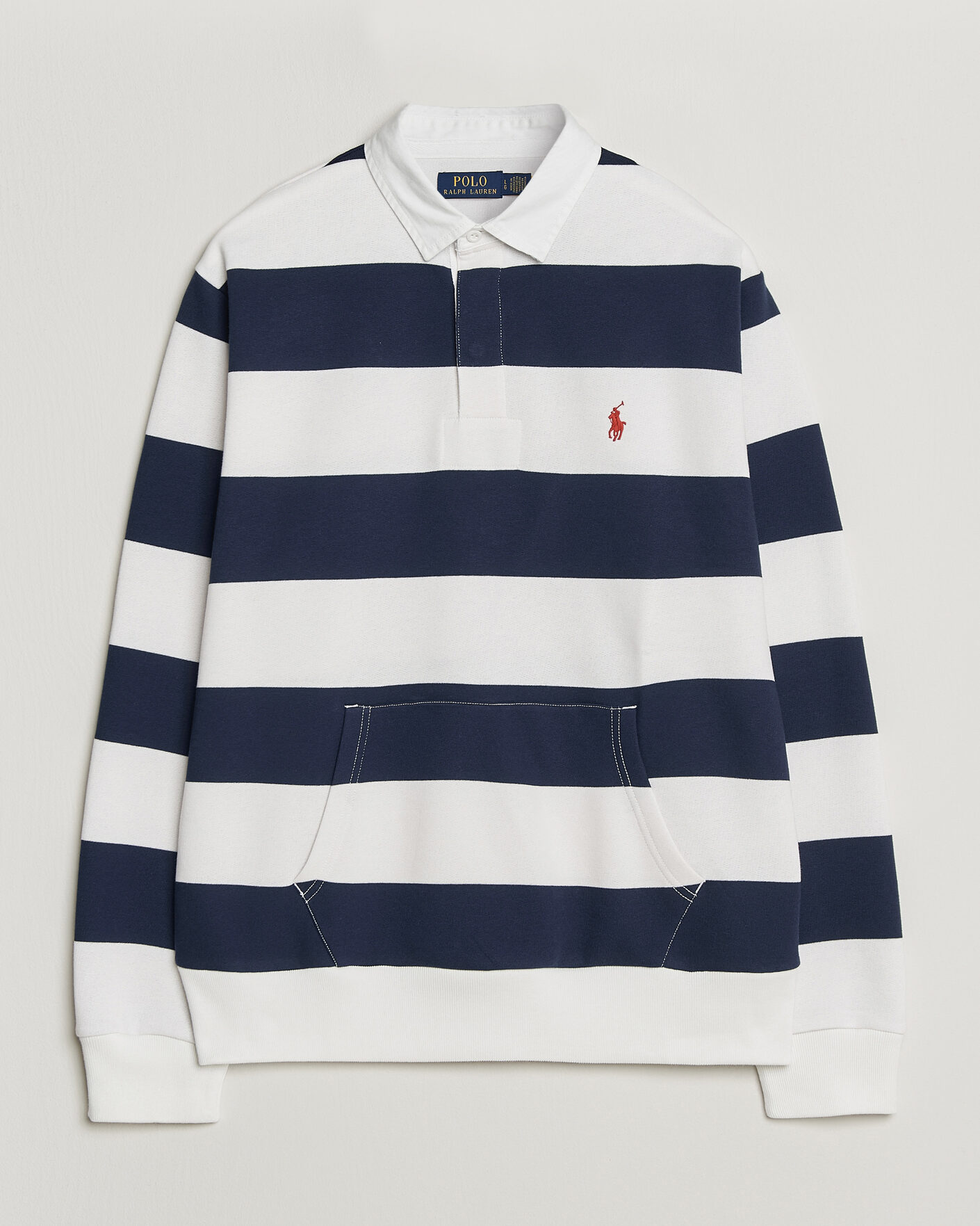 Herre | Trøjer | Polo Ralph Lauren | Rugby Shirt Newport Navy/White