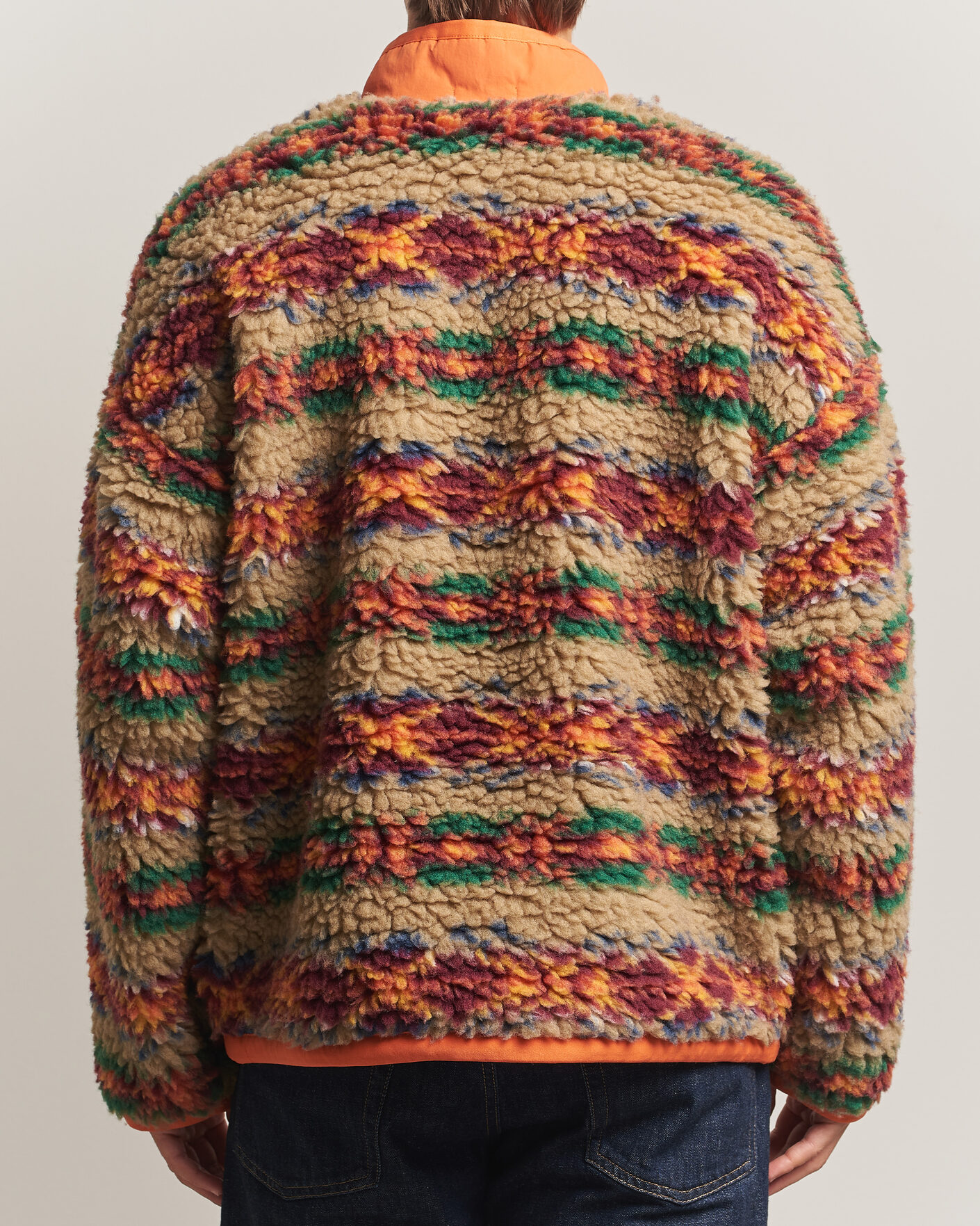 Herre | Trøjer | Polo Ralph Lauren | Shaggy Hi Pile Red Rock Fairisle