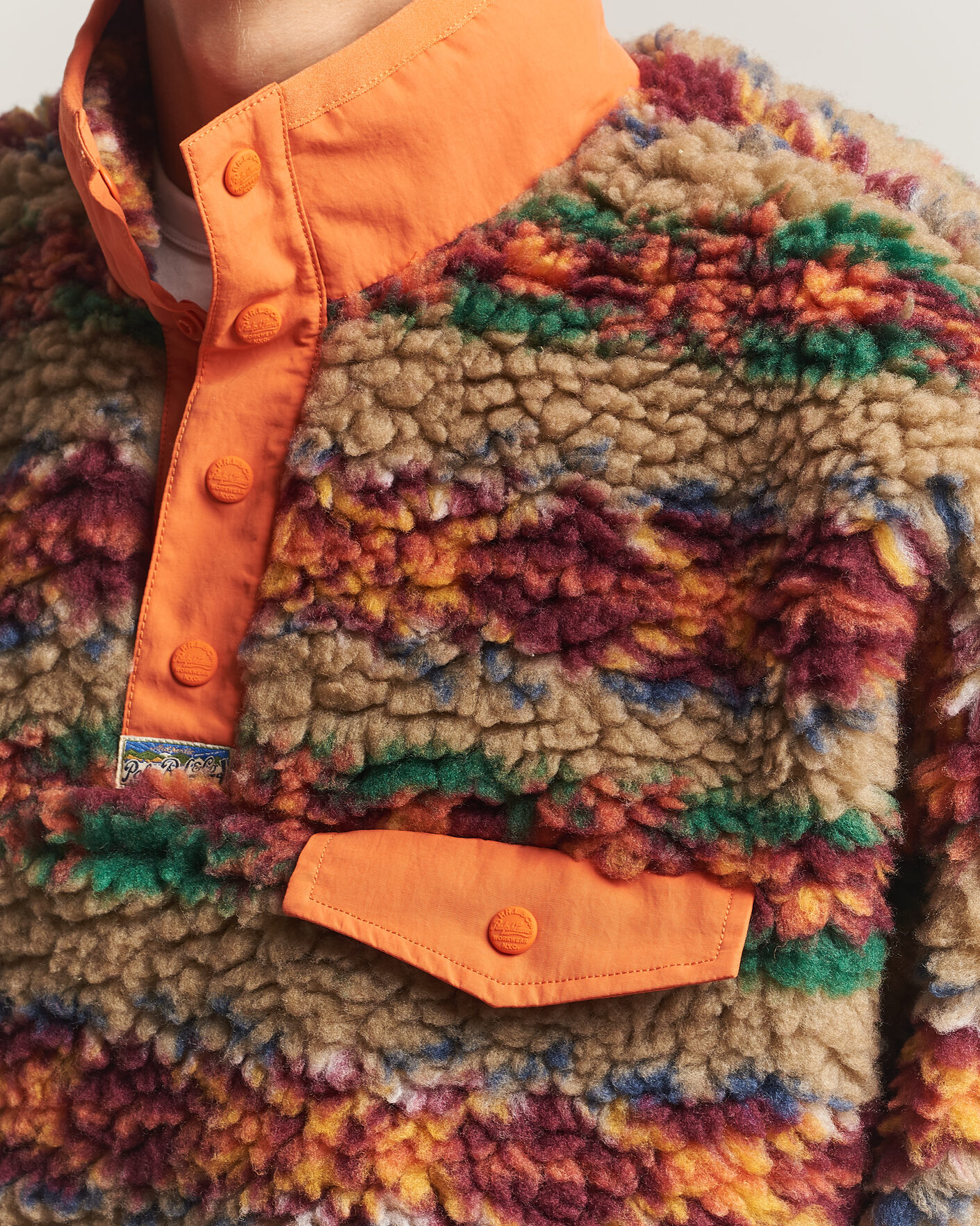 Herre | Trøjer | Polo Ralph Lauren | Shaggy Hi Pile Red Rock Fairisle