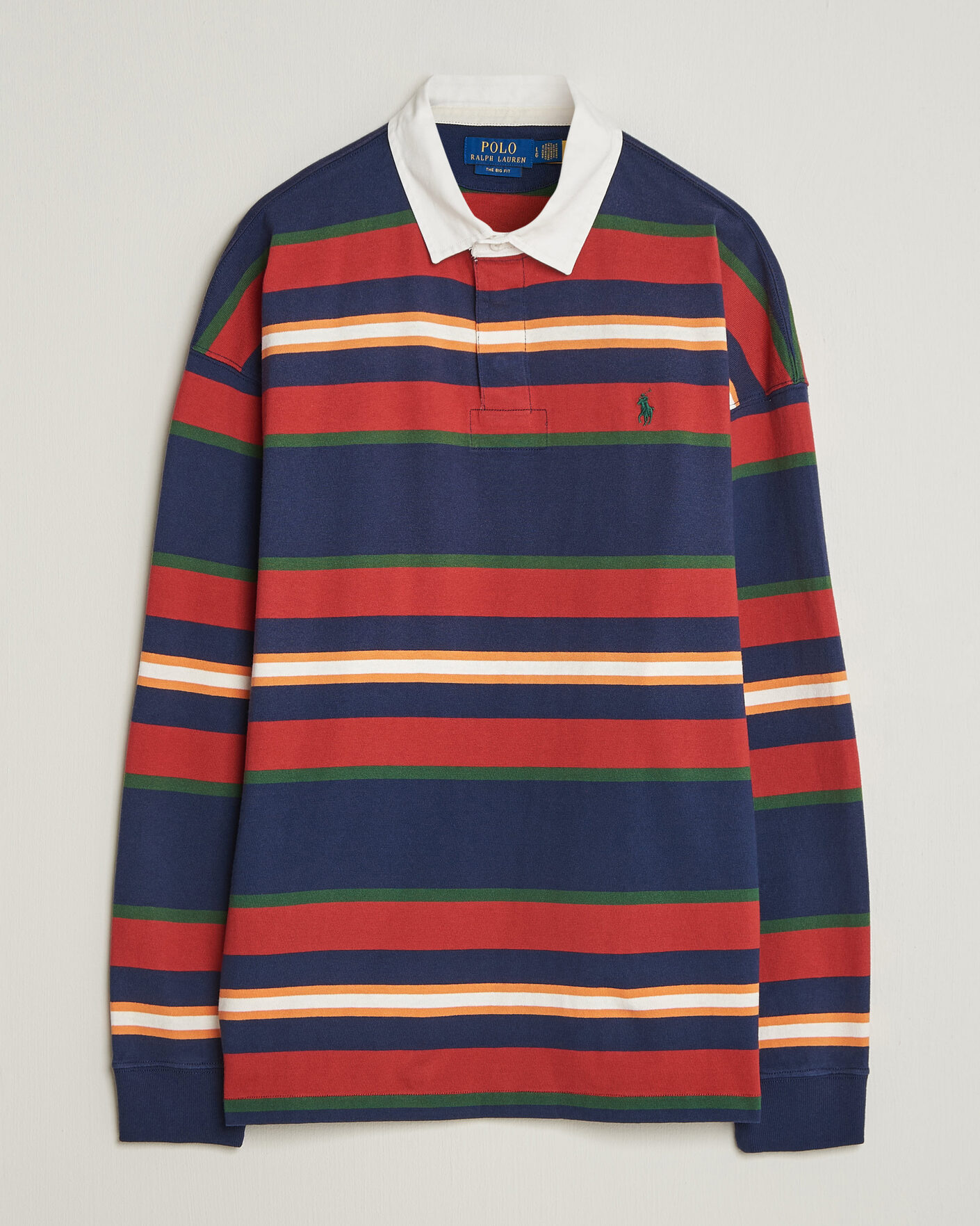 Herre | Trøjer | Polo Ralph Lauren | Knitted Rugby Pullover Newport Navy Multi