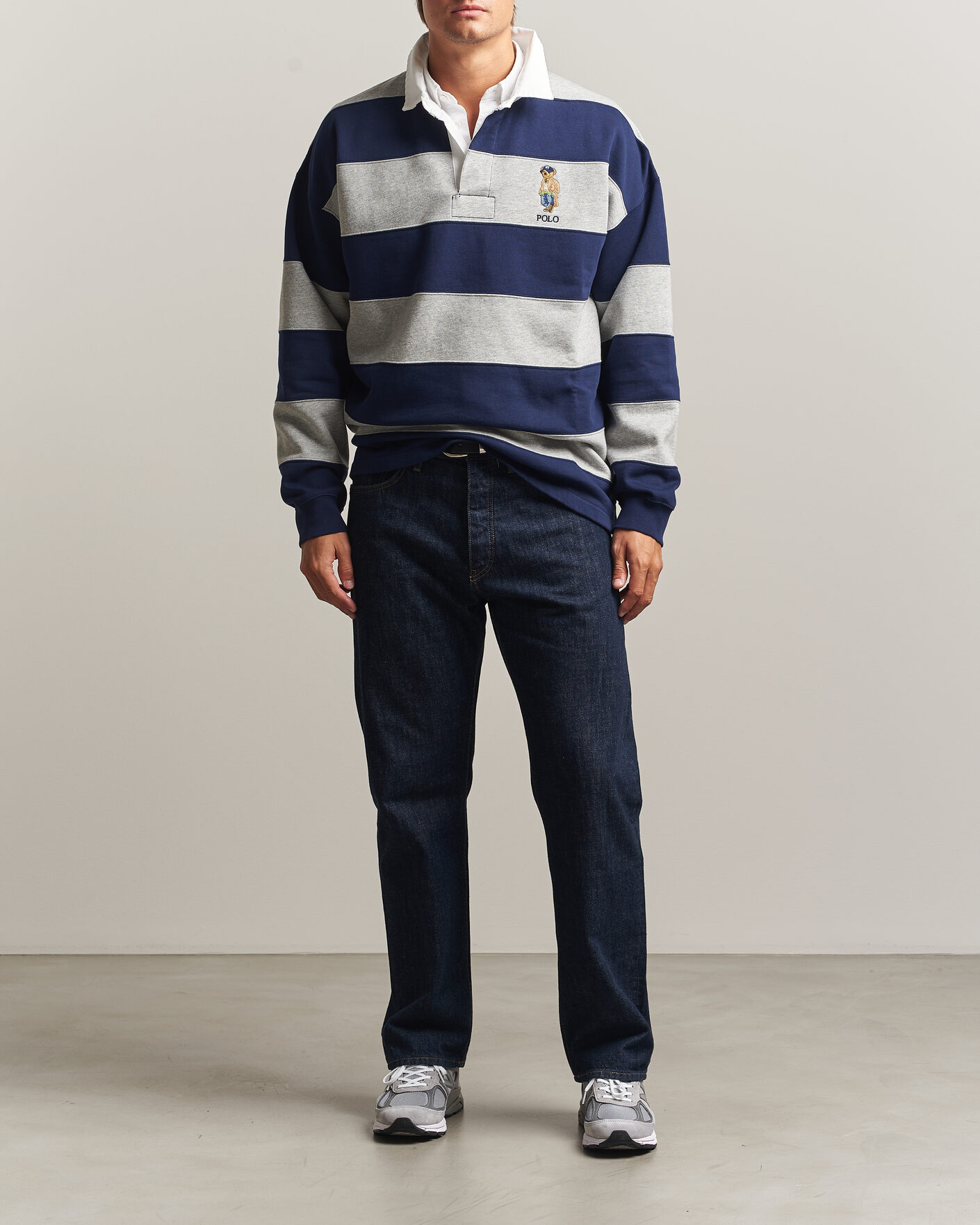 Herre | Trøjer | Polo Ralph Lauren | Rugby Pullover Navy/Andover Heather