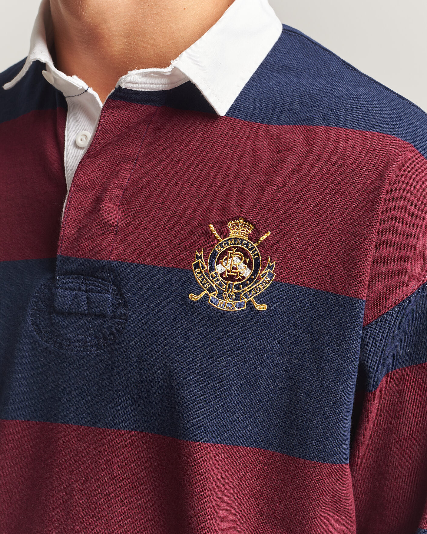 Herre | Trøjer | RLX Ralph Lauren | Polo Ralph Lauren Rugby Long Sleeve Jersey Polo Classic Wine/Navy