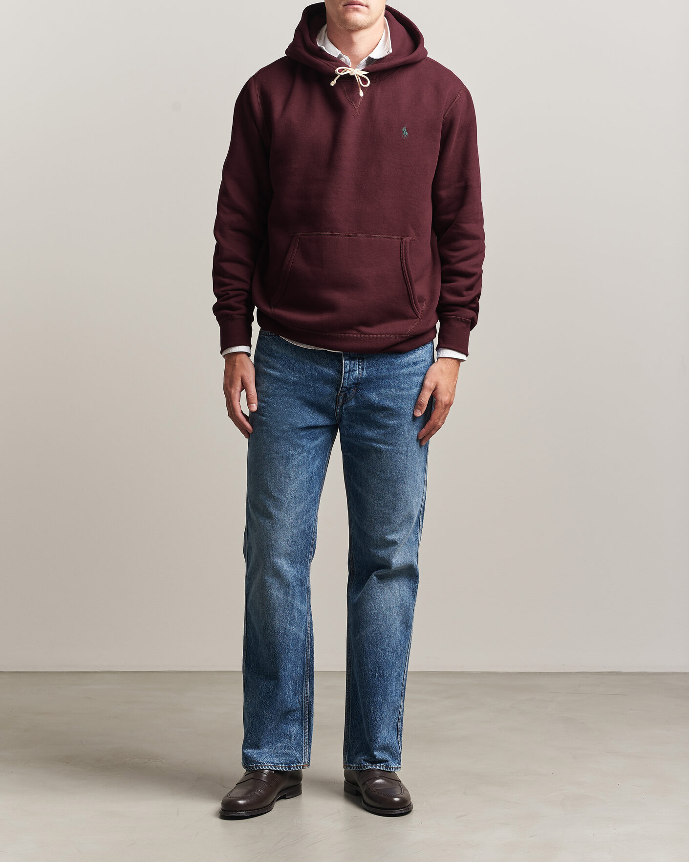 Herre | Trøjer | Polo Ralph Lauren | RL Fleece Hoodie Classic Wine