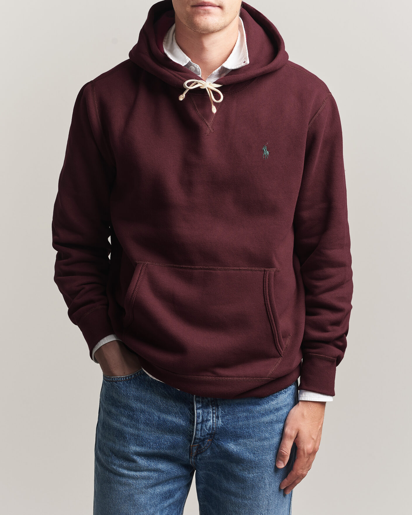 Herre | Trøjer | Polo Ralph Lauren | RL Fleece Hoodie Classic Wine