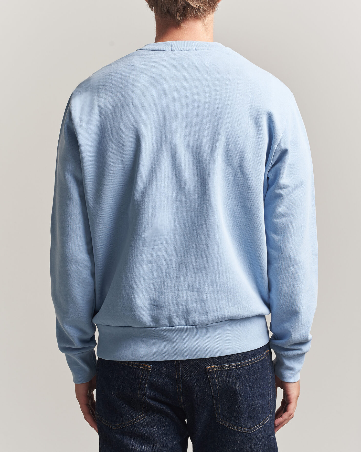 Herre | Trøjer | Polo Ralph Lauren | Loopback Terry Sweatshirt Chambray Blue