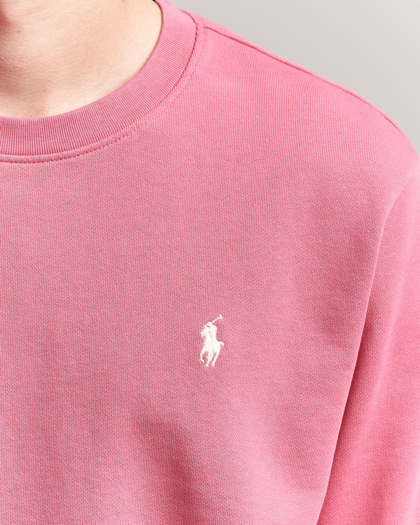 Herre | Trøjer | Polo Ralph Lauren | Loopback Terry Sweatshirt Terrance Pink