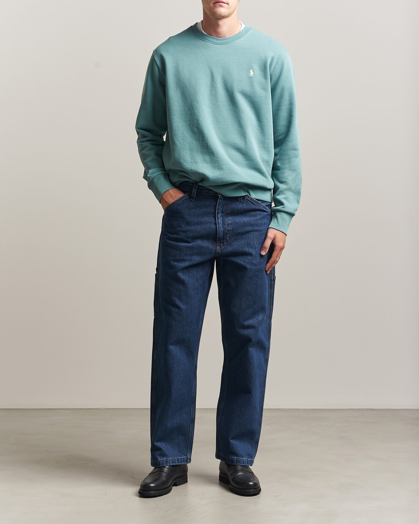Herre | Trøjer | Polo Ralph Lauren | Loopback Terry Sweatshirt Greenscape