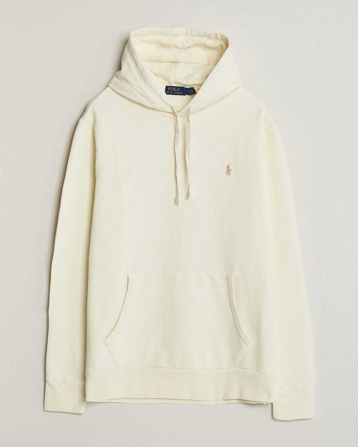 Herre | Trøjer | Polo Ralph Lauren | Loopback Terry Hoodie Clubhouse Cream