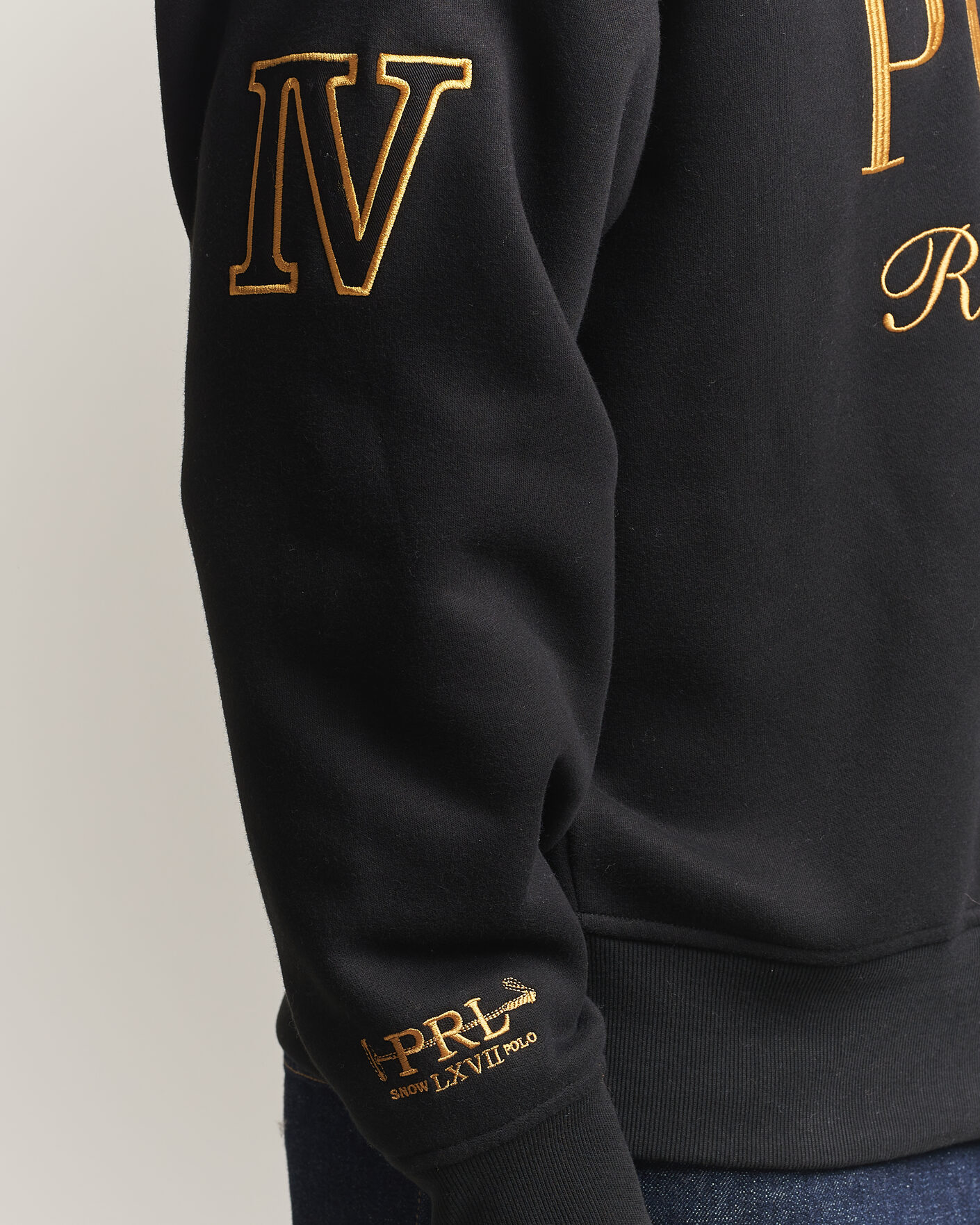 Herre | Trøjer | Polo Ralph Lauren | Magic Fleece Printed Sweatshirt Polo Black