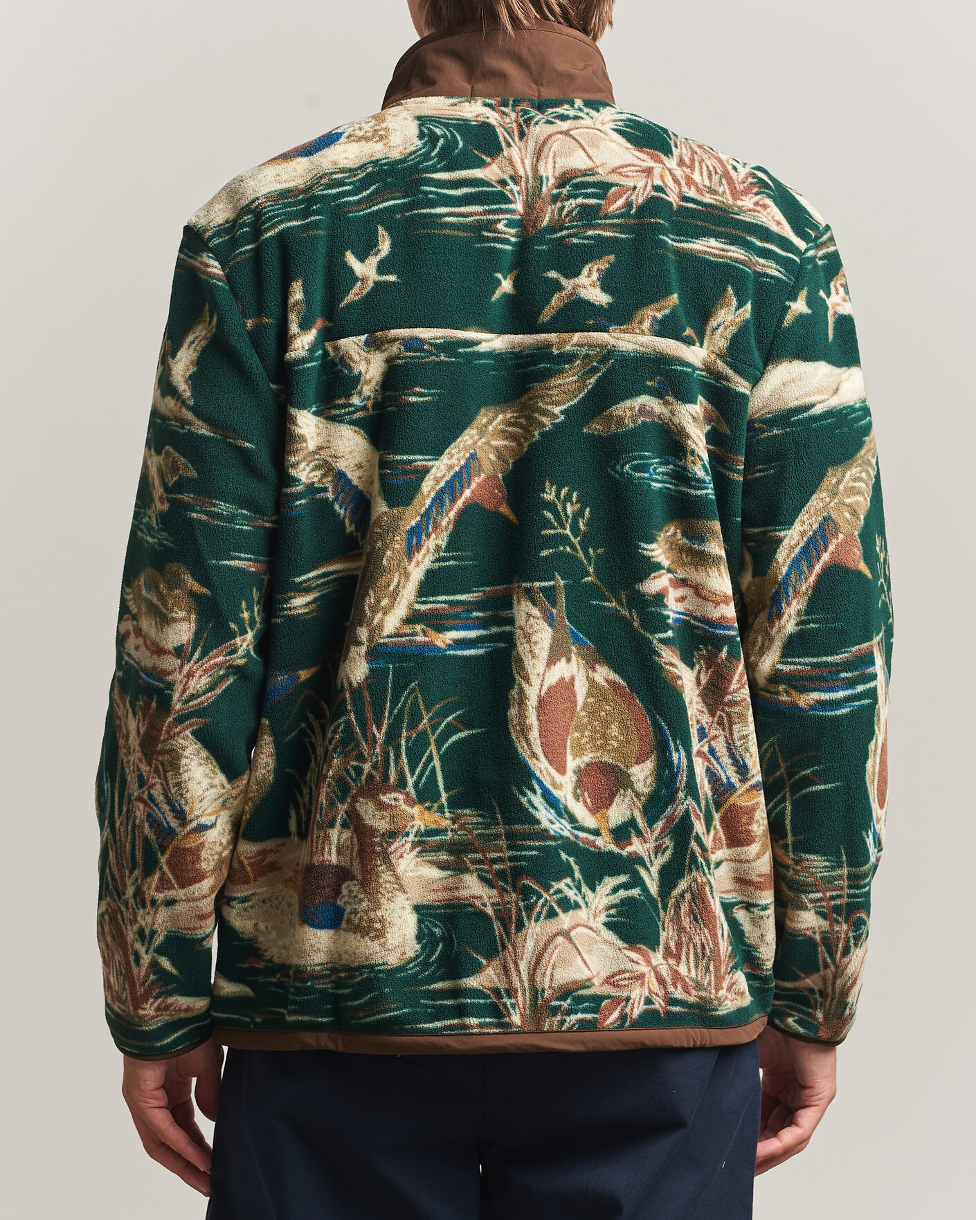 Herre | Trøjer | Polo Ralph Lauren | Printed Vintage Fleece Pullover Duck Pond Scenic