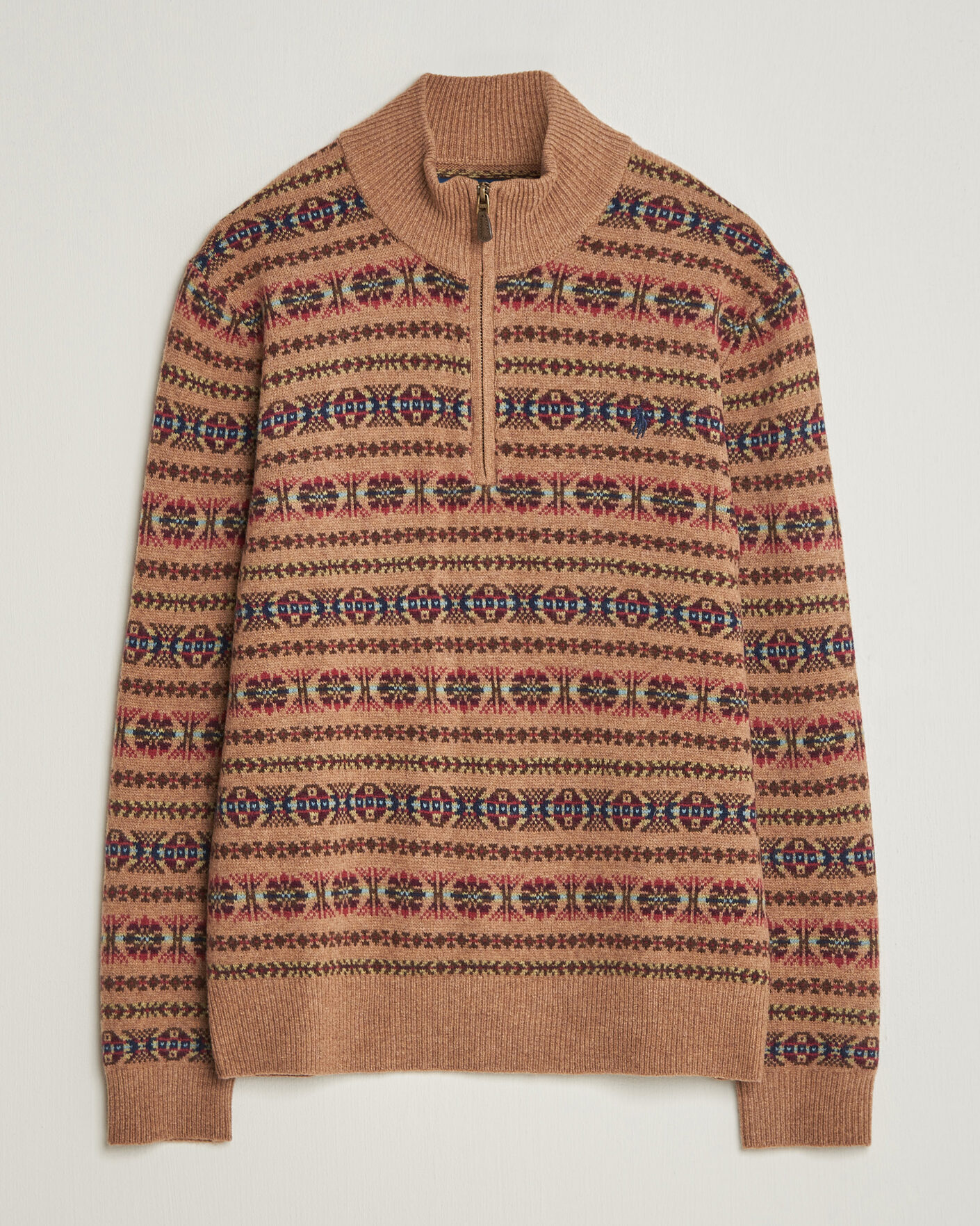 Herre | Trøjer | Polo Ralph Lauren | Fair Isle Wool Half-Zip Multi Combo