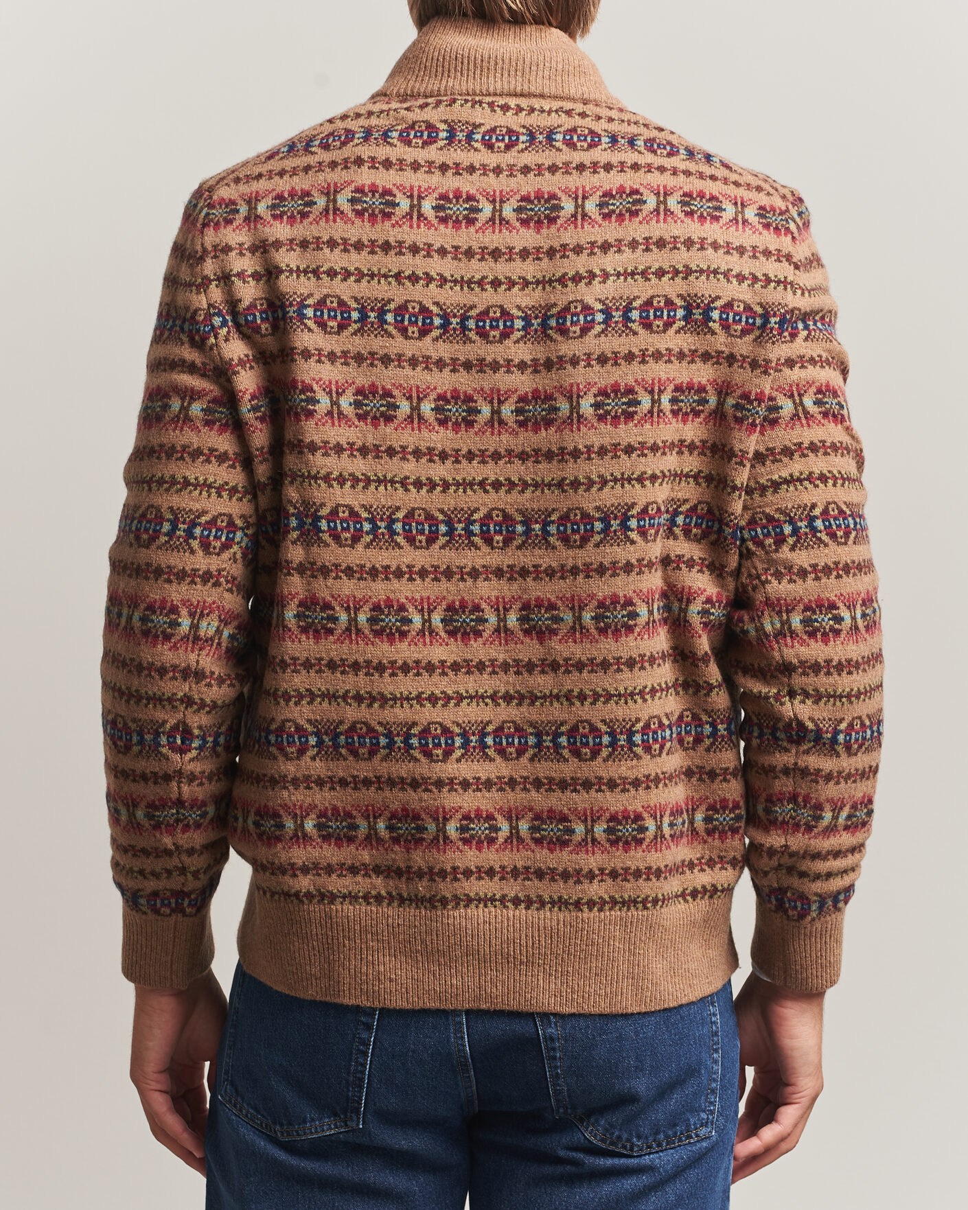 Herre | Trøjer | Polo Ralph Lauren | Fair Isle Wool Half-Zip Multi Combo