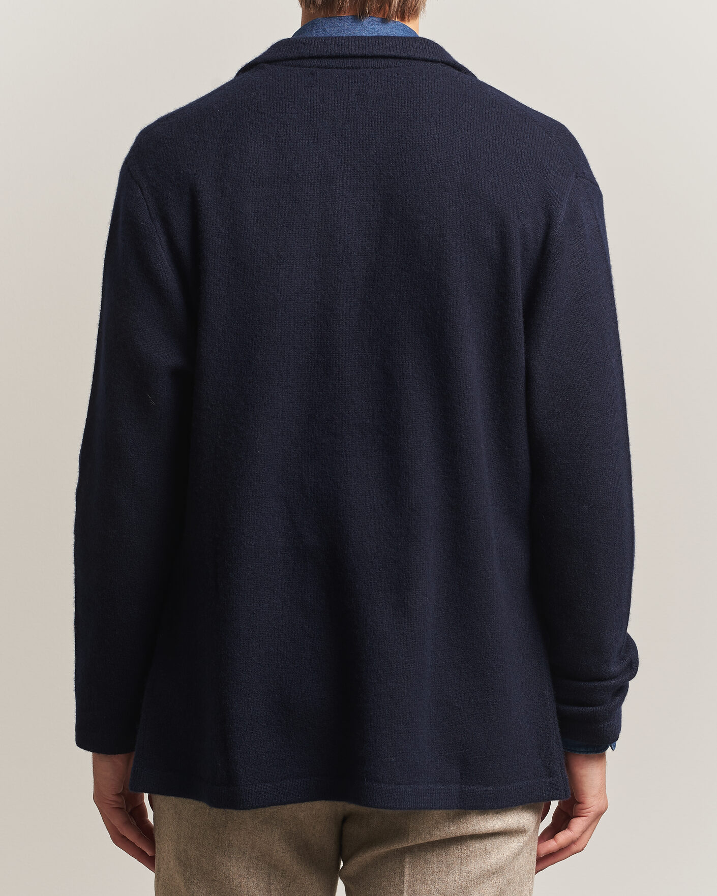 Herre | Trøjer | Polo Ralph Lauren | Double Breasted Cashmere Cardigan Aviator Navy