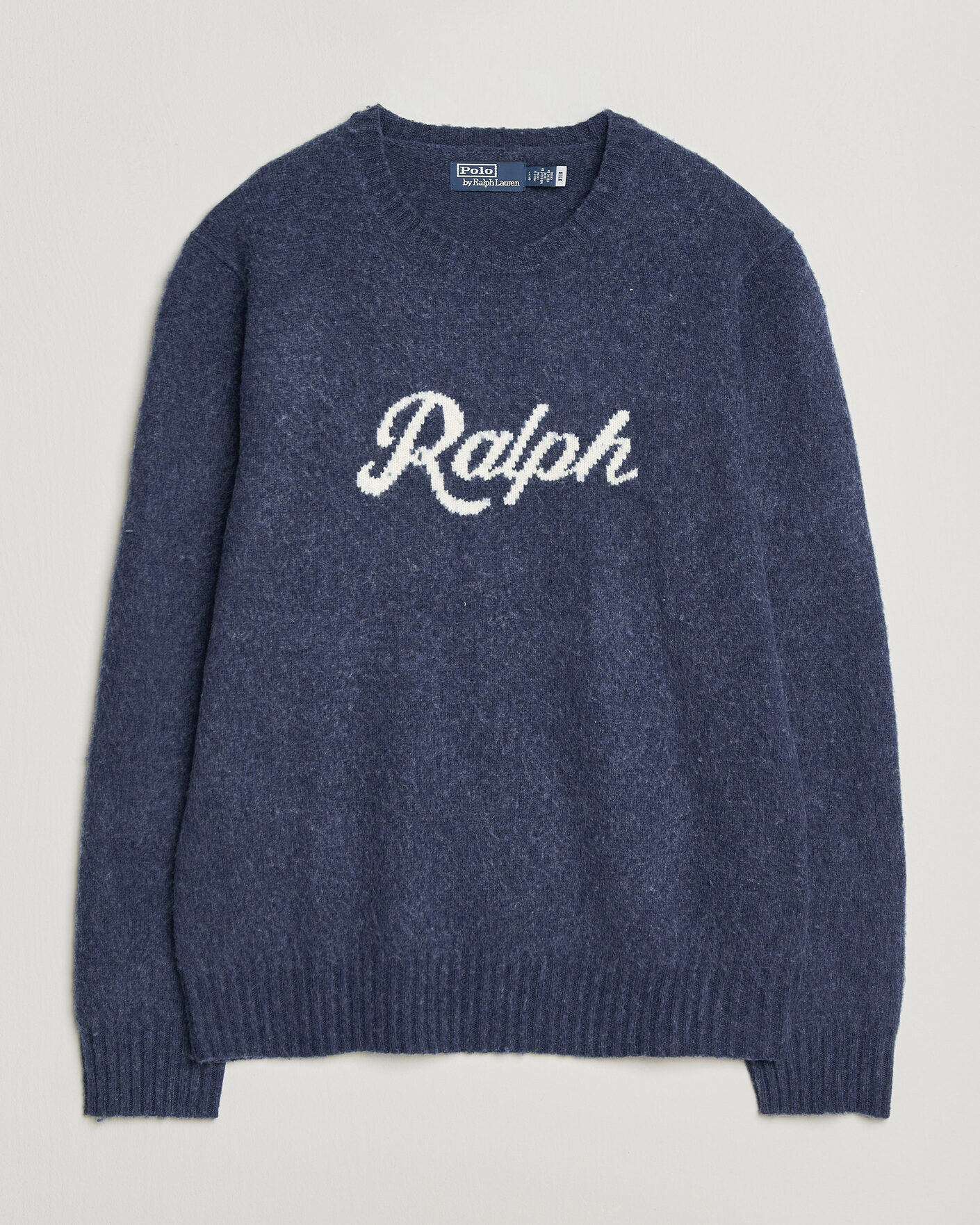 Herre | Trøjer | Polo Ralph Lauren | Wool/Cashmere Pullover Navy Combo