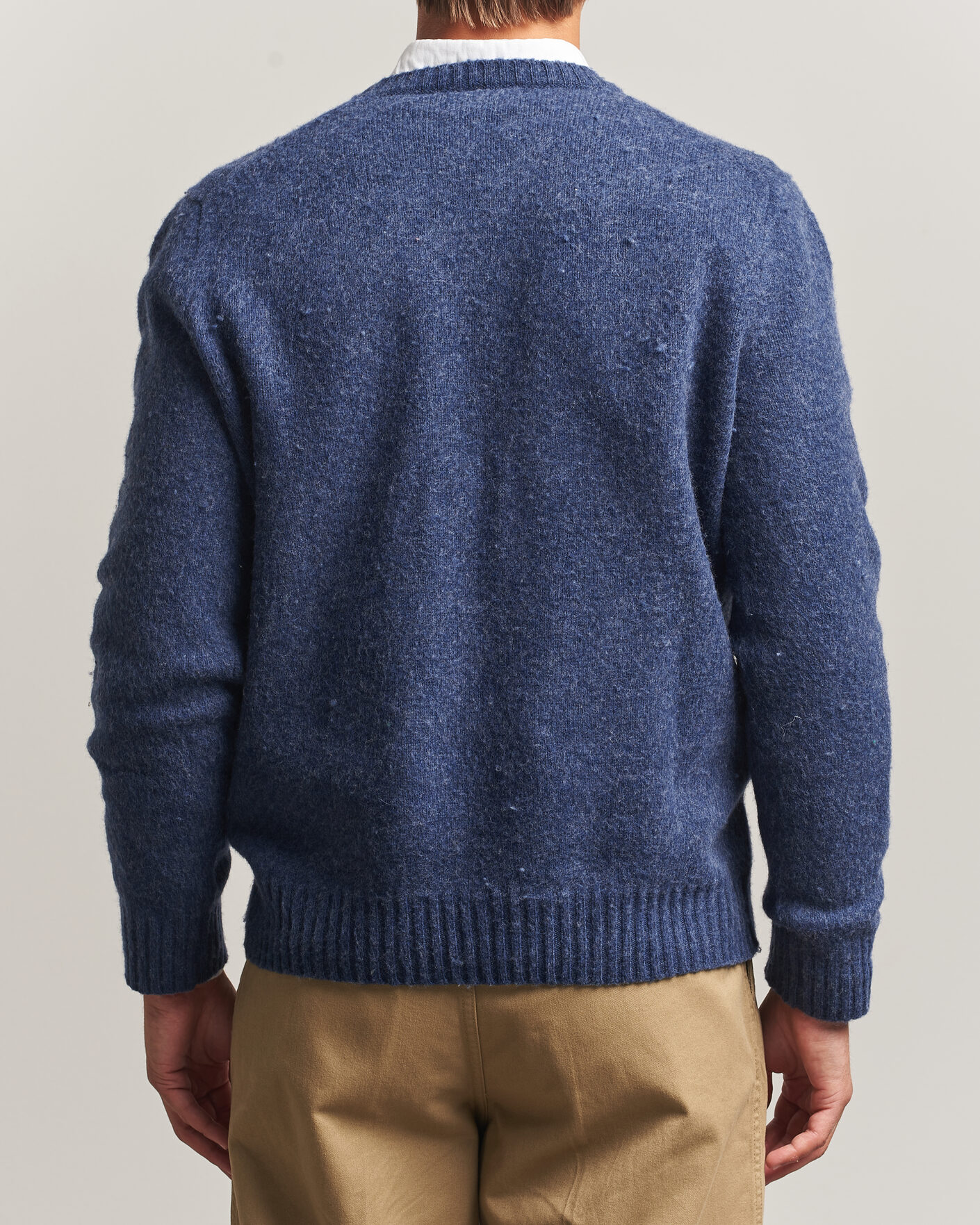 Herre | Trøjer | Polo Ralph Lauren | Wool/Cashmere Pullover Navy Combo
