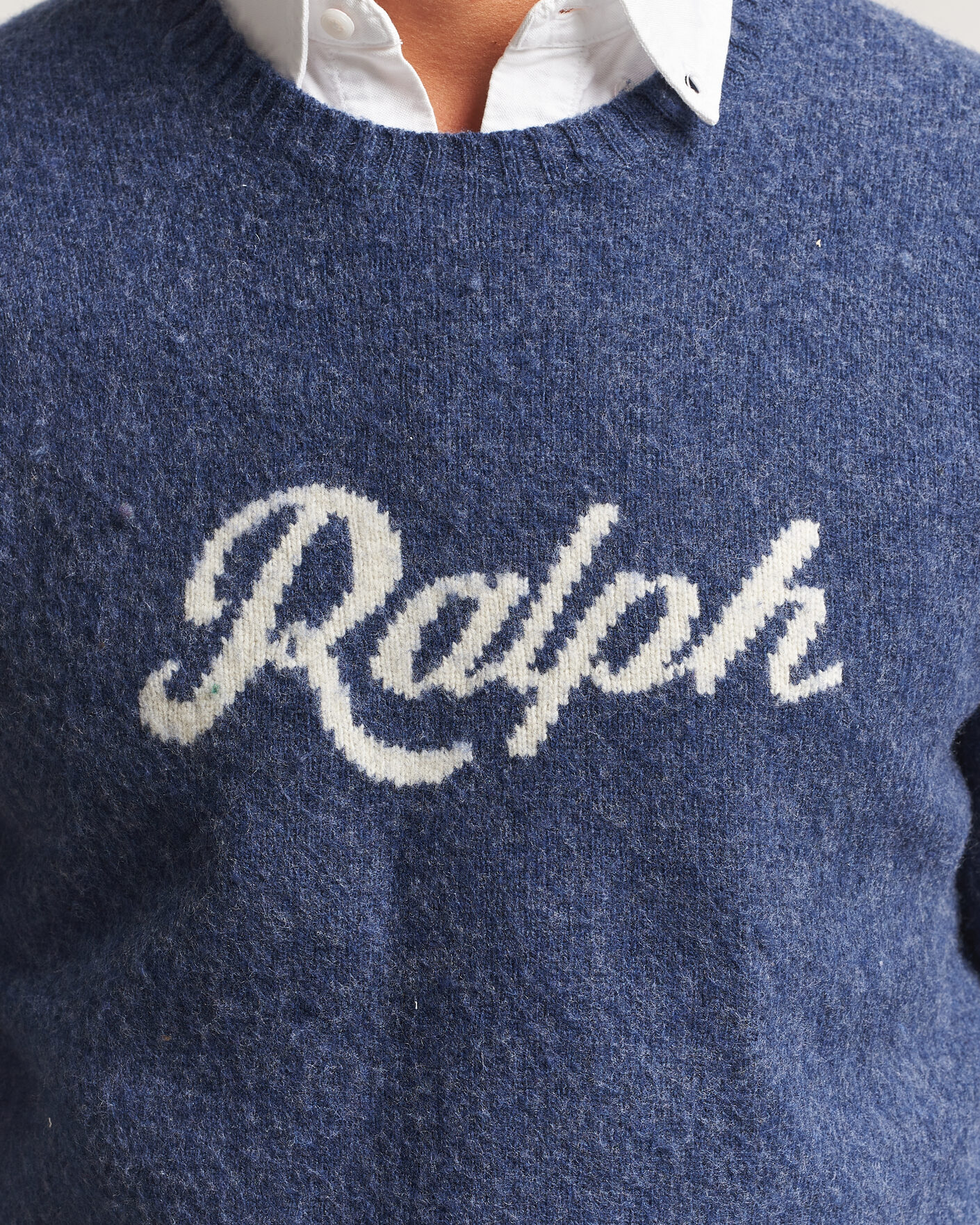 Herre | Trøjer | Polo Ralph Lauren | Wool/Cashmere Pullover Navy Combo