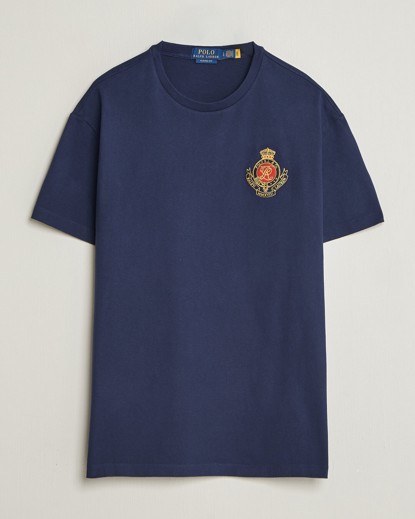 Herre | T-Shirts | Polo Ralph Lauren | Classic Fit Jersey T-Shirt Newport Navy