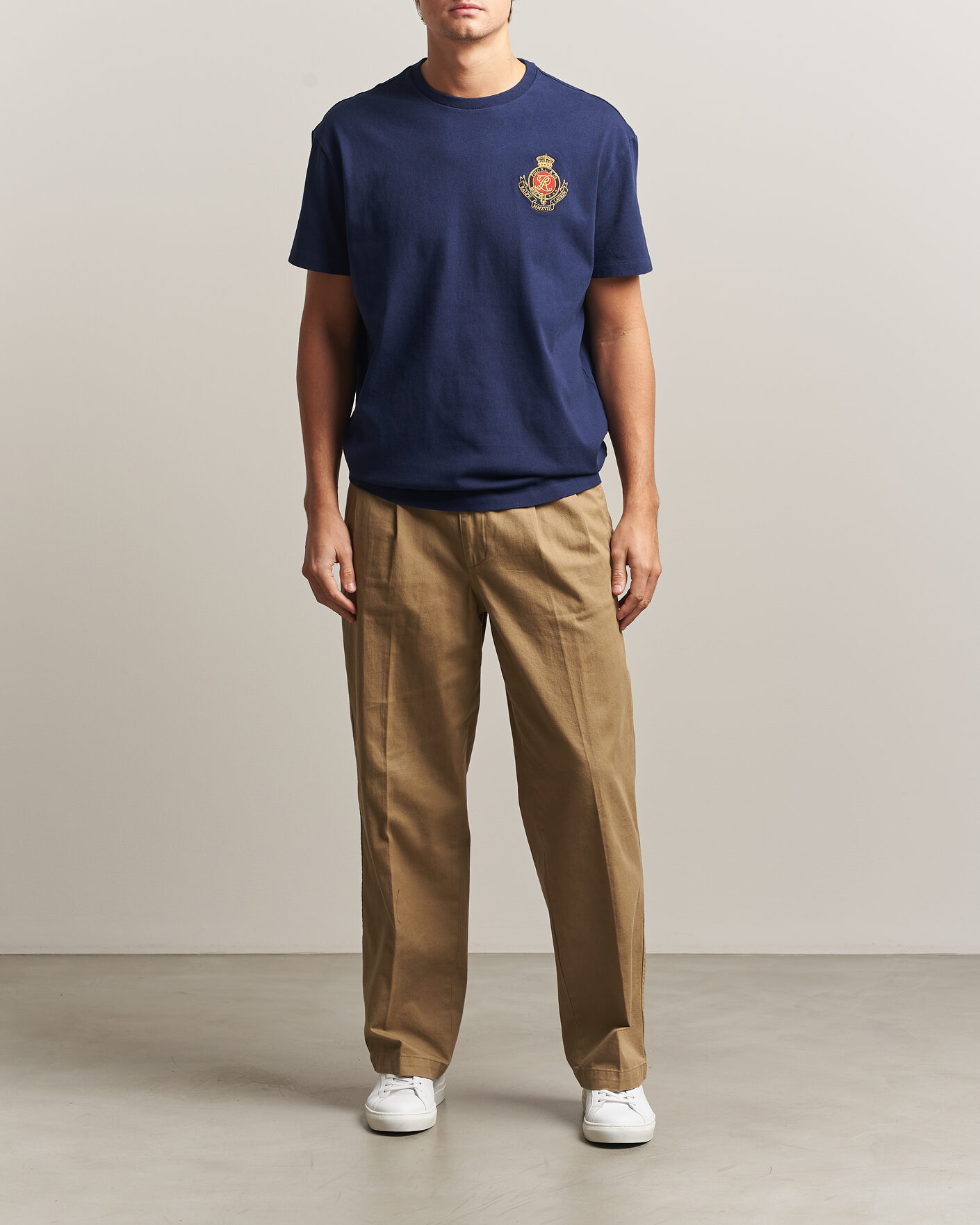 Herre | T-Shirts | Polo Ralph Lauren | Classic Fit Jersey T-Shirt Newport Navy