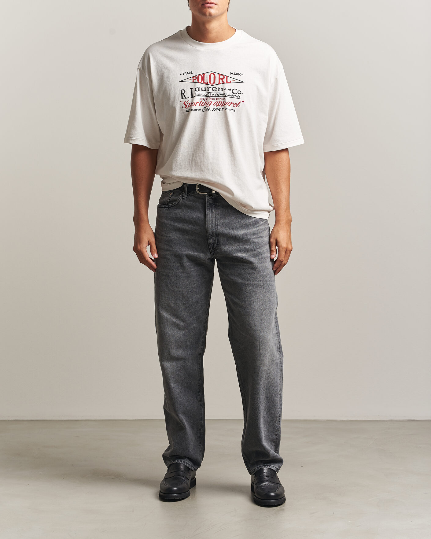 Herre | T-Shirts | Polo Ralph Lauren | Relaxed Fit Print T-Shirt Nevis