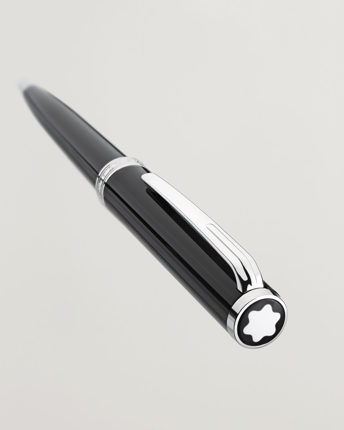 Herre | Penne | Montblanc | SET BP PIX Black + MST Card Holder 6C Bk