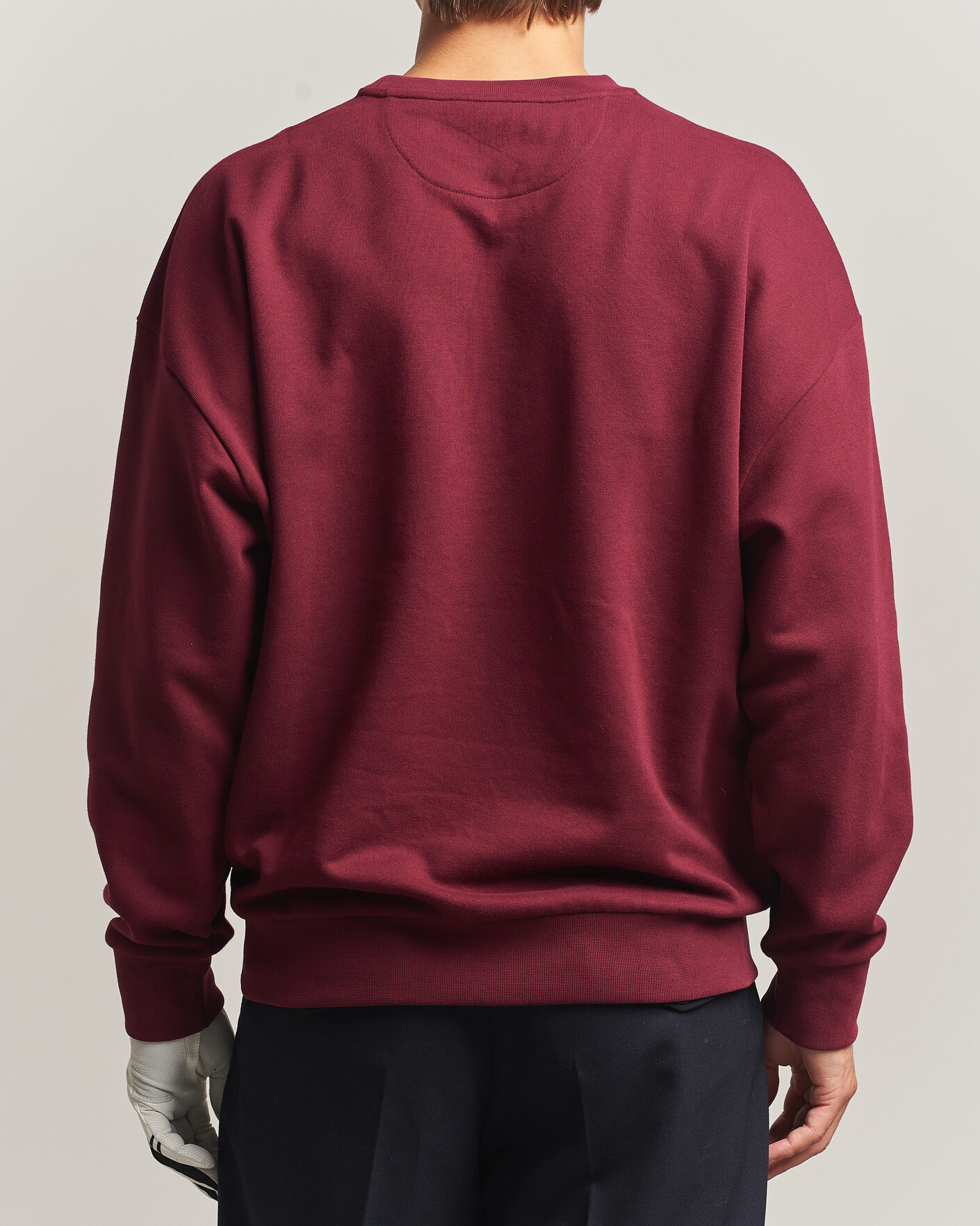 Herre | Trøjer | RLX Ralph Lauren | Polo Ralph Lauren Magic Fleece Bear Sweatshirt Classic Wine