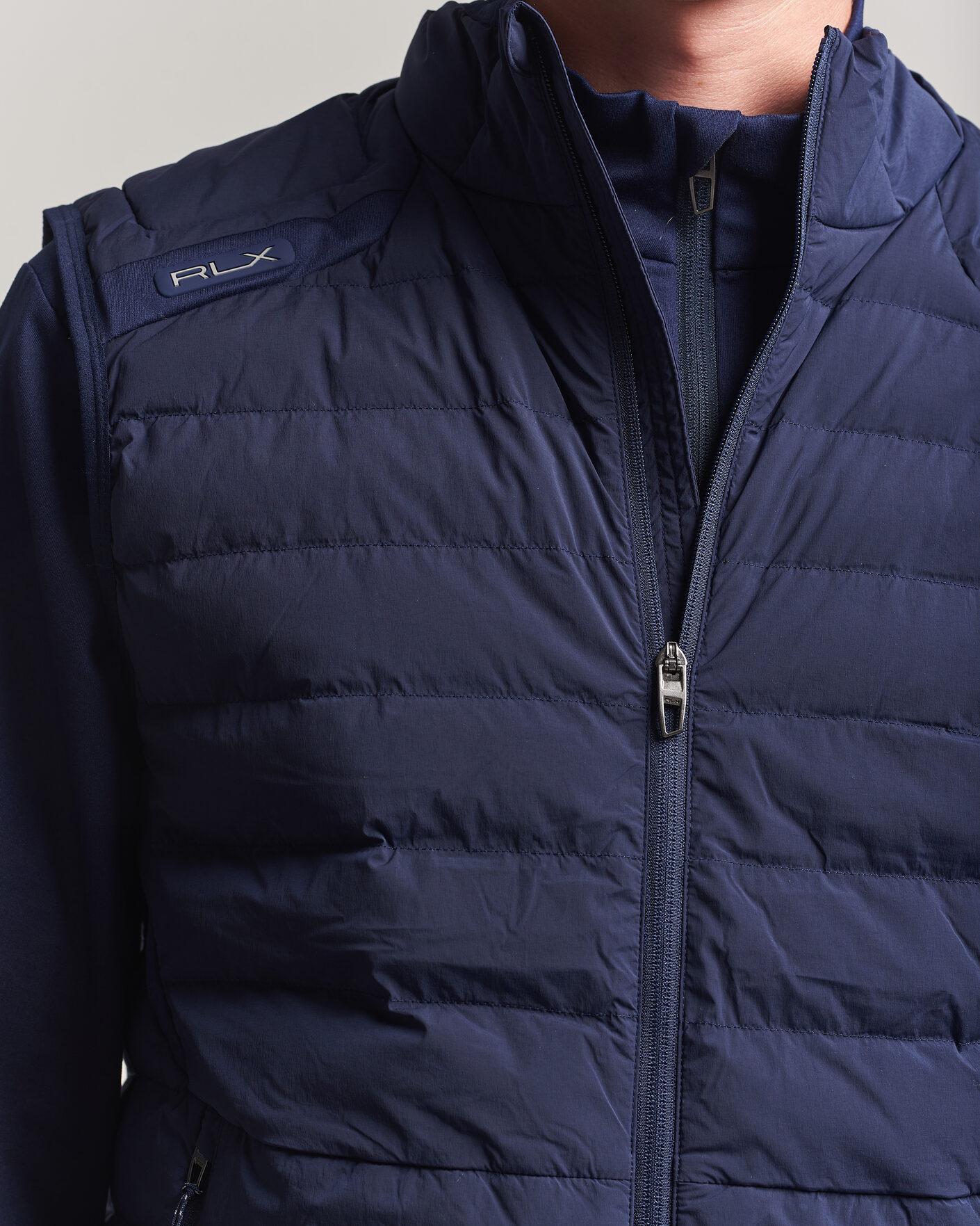 Herre | Trøjer | RLX Ralph Lauren | Full Zip Golf Vest Refined Navy