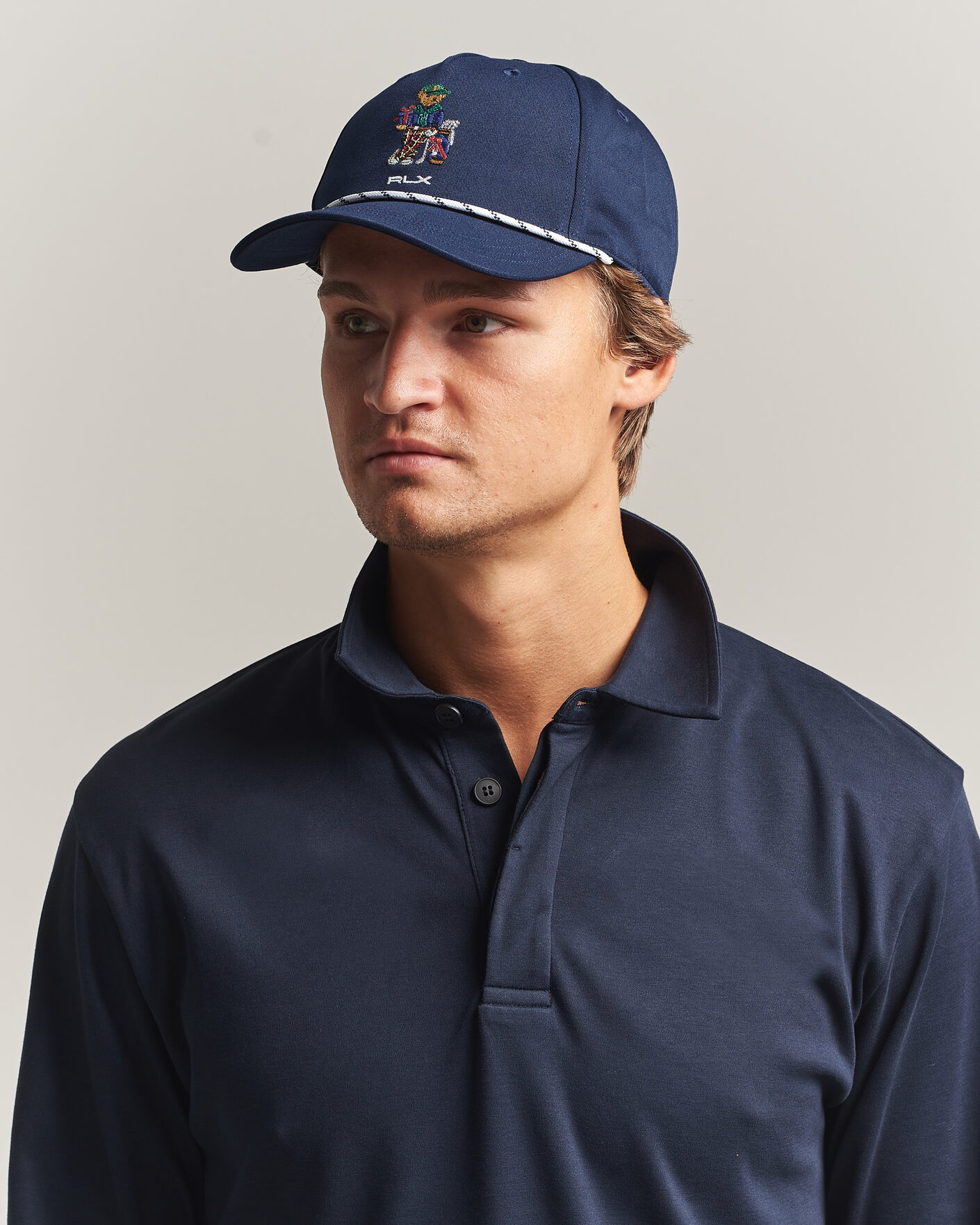 Herre | Hatte & kasketter | RLX Ralph Lauren | Golf Bear Cap Refined Navy