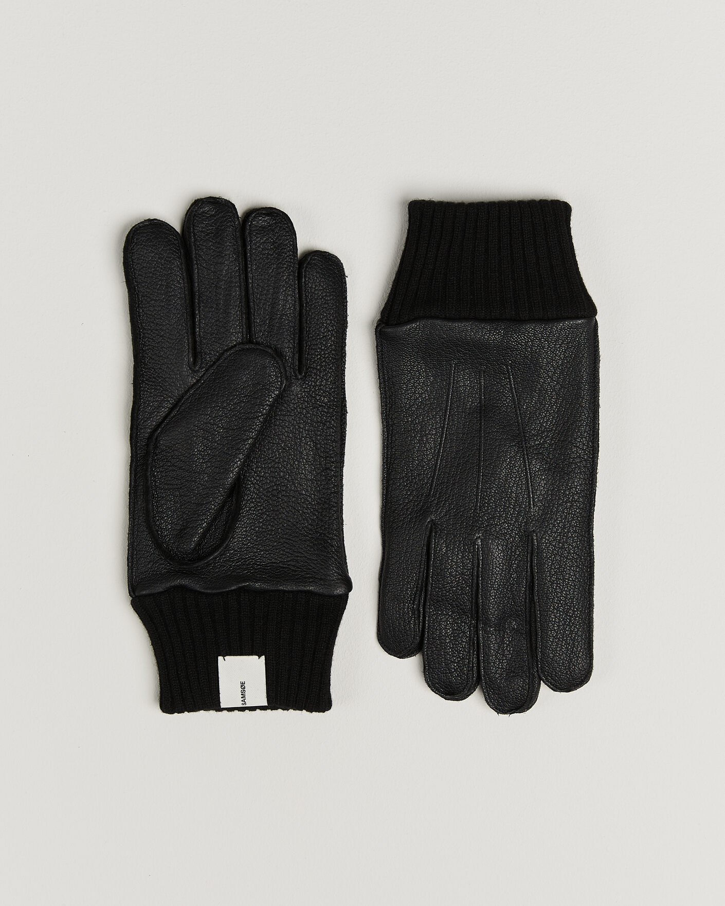 Herre | Handsker | Samsøe Samsøe | Floki Leather Gloves Black