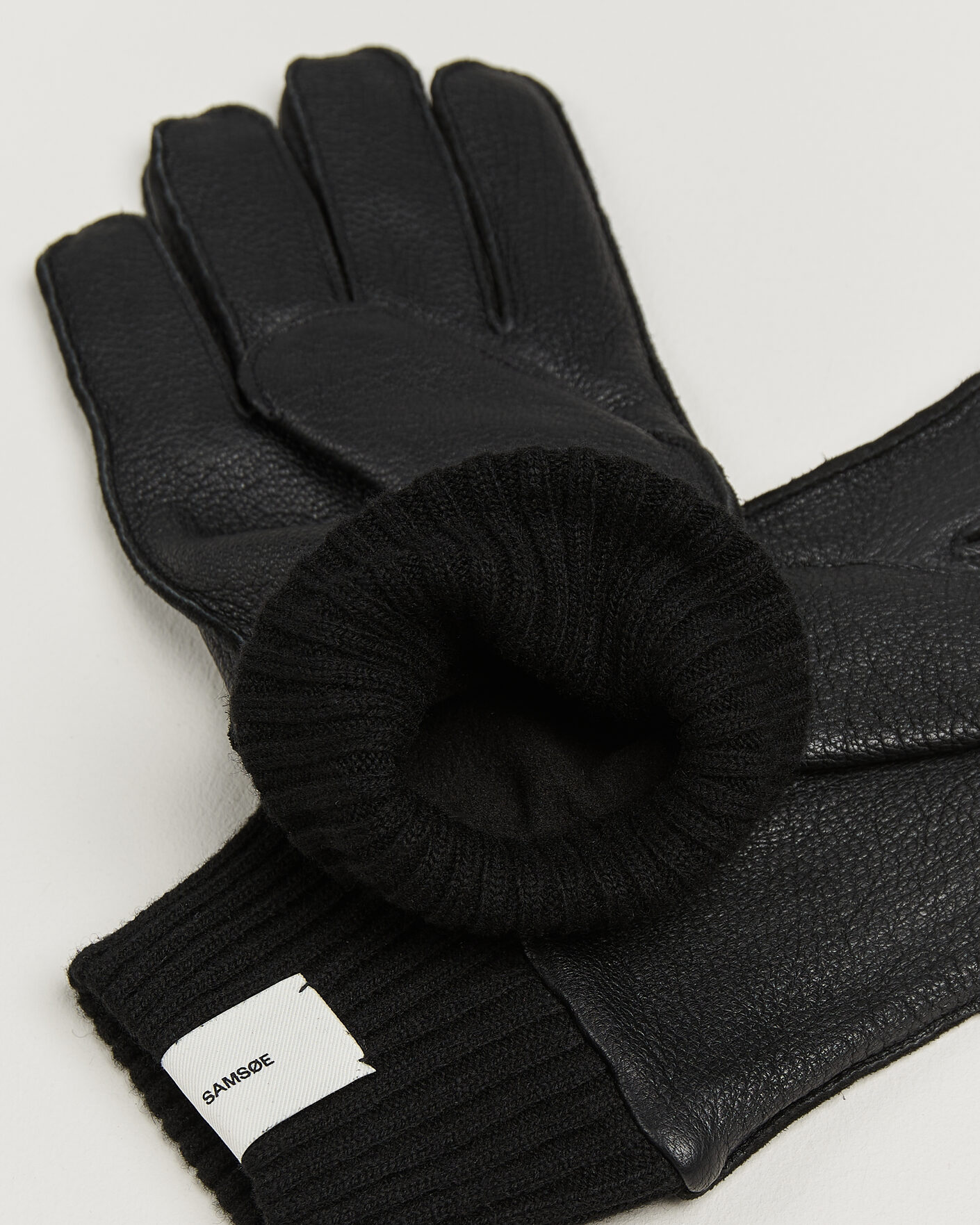 Herre | Handsker | Samsøe Samsøe | Floki Leather Gloves Black