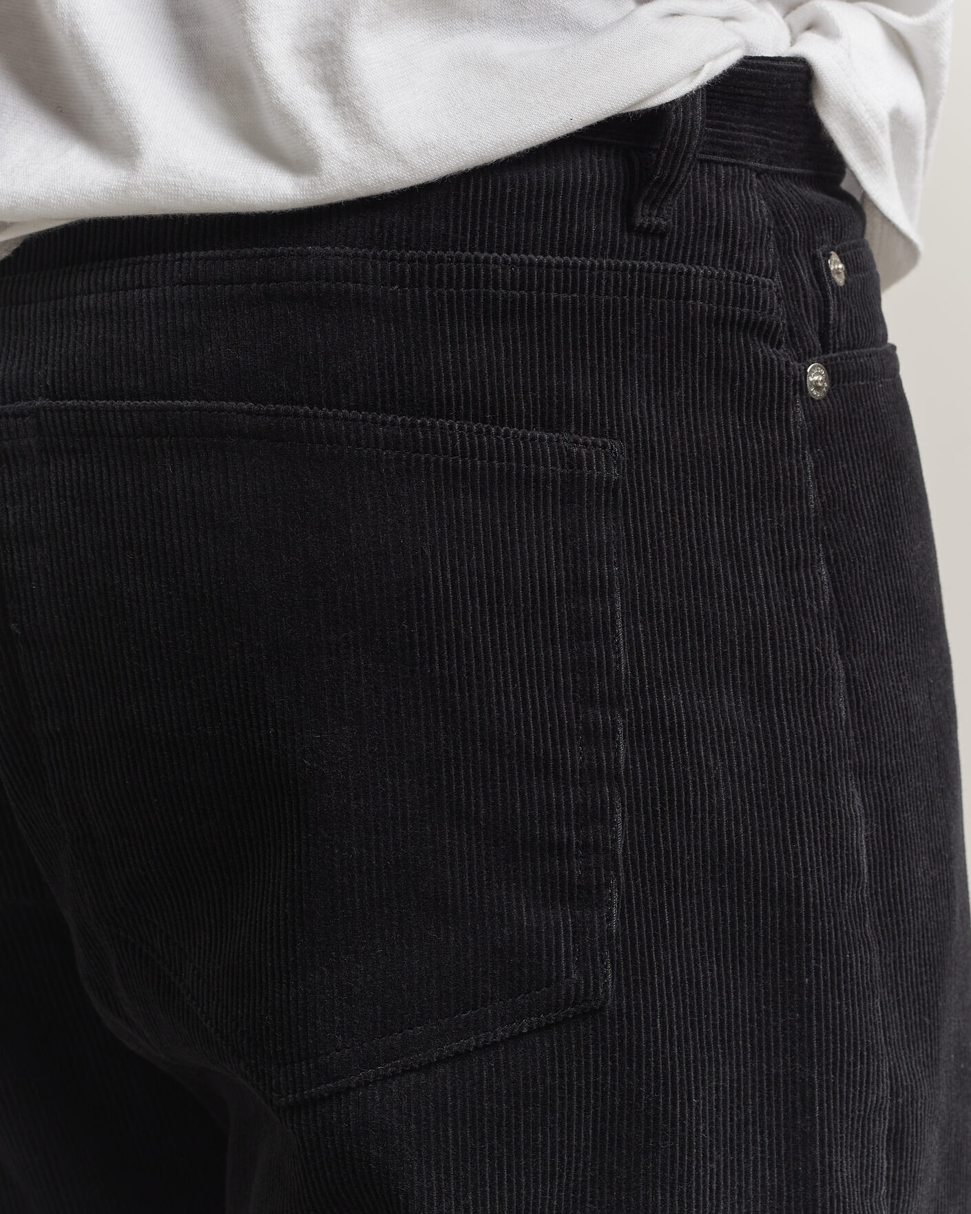 Herre | Bukser | Samsøe Samsøe | Eddie Corduroy Trousers Black