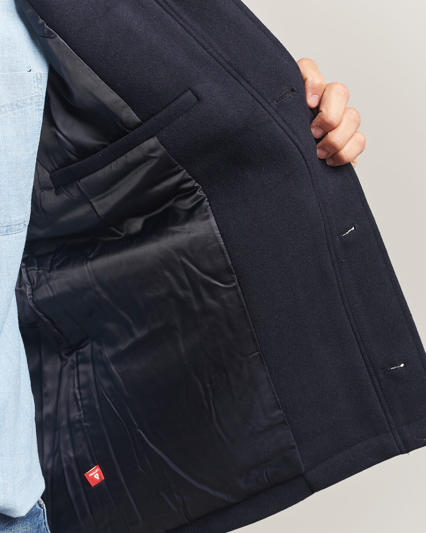 Herre | Jakker | Samsøe Samsøe | Pally Padded Shirt Jacket Salute Navy