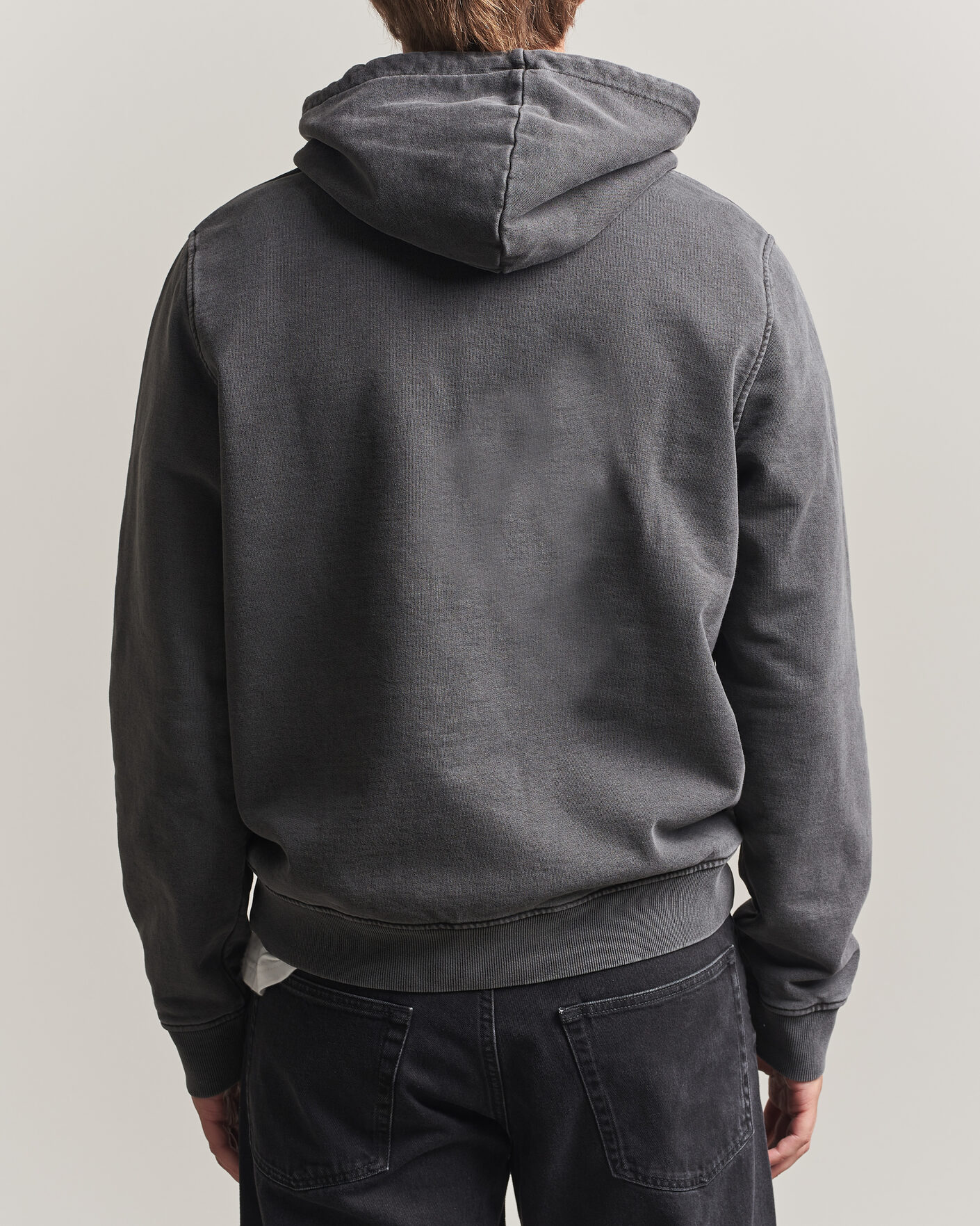 Herre | Trøjer | Samsøe Samsøe | Ollie Washed Hoodie Black
