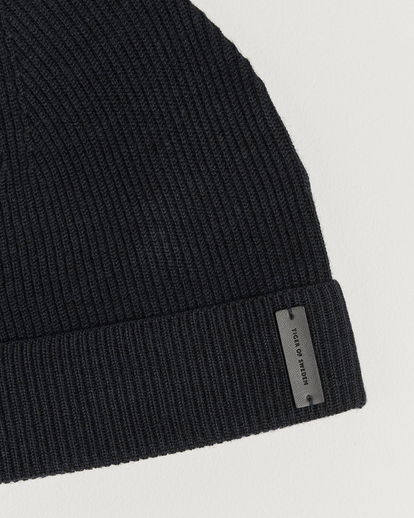 Herre | Huer | Tiger of Sweden | Caldu Wool Beanie Black