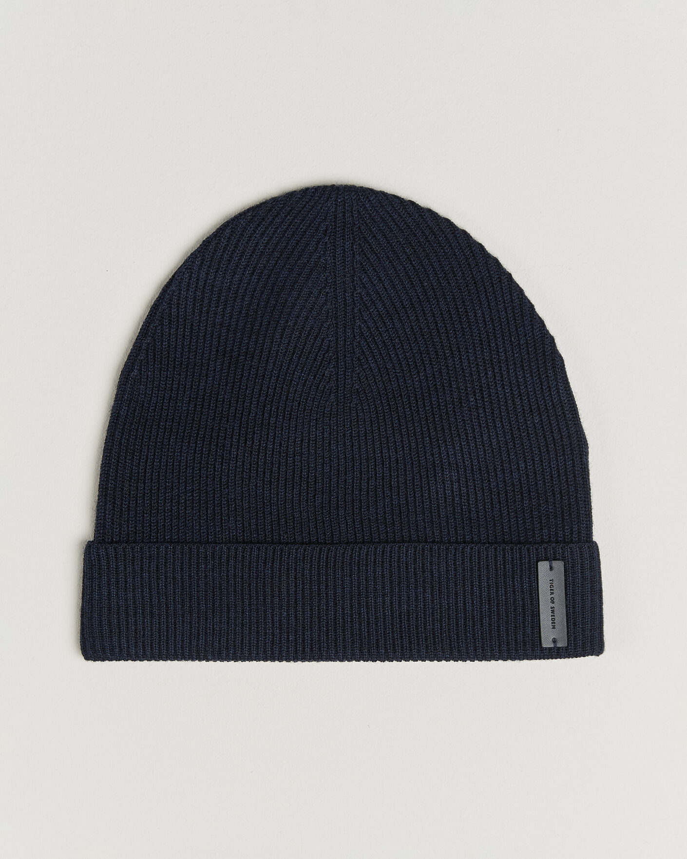 Herre | Huer | Tiger of Sweden | Caldu Wool Beanie Light Ink