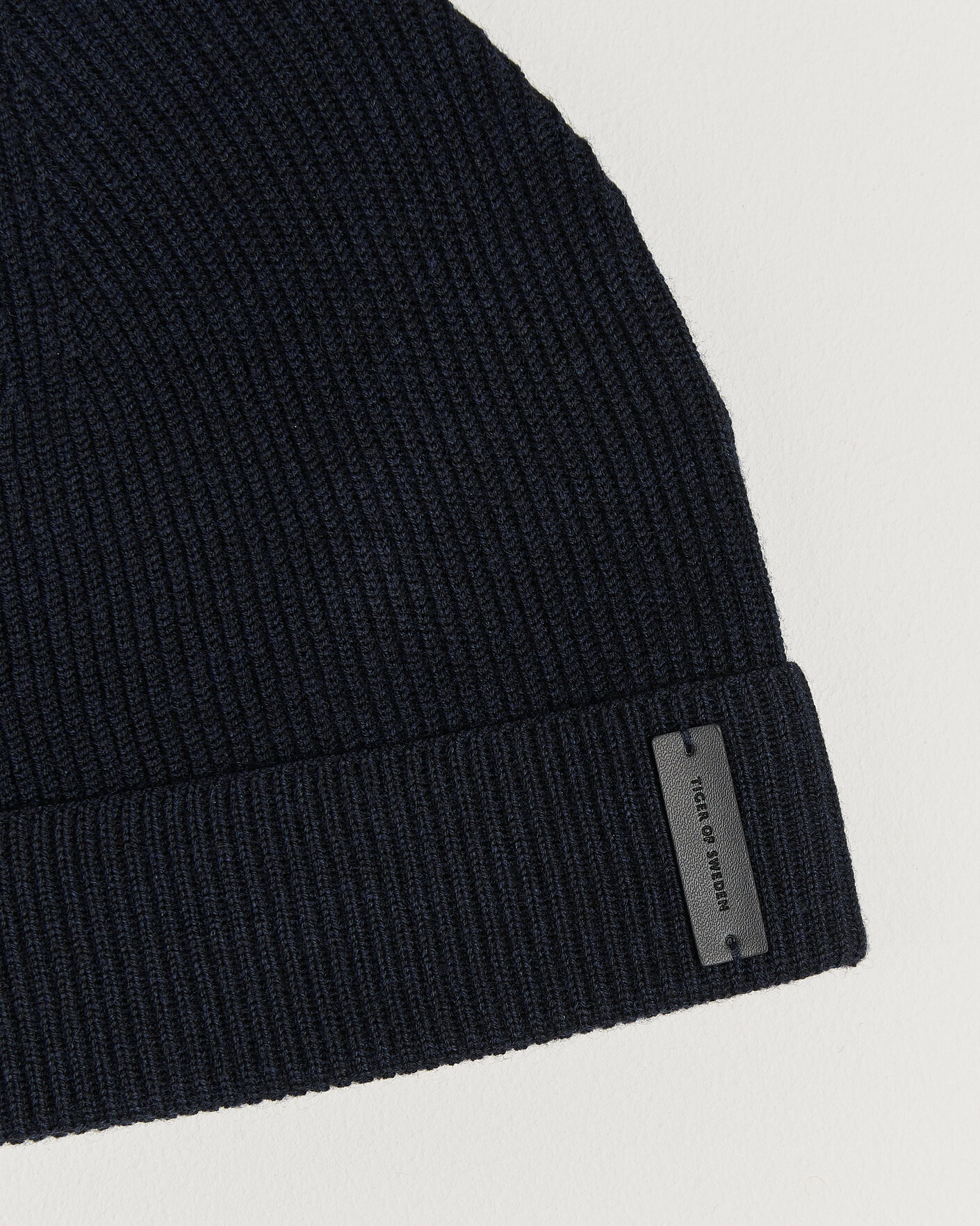 Herre | Huer | Tiger of Sweden | Caldu Wool Beanie Light Ink