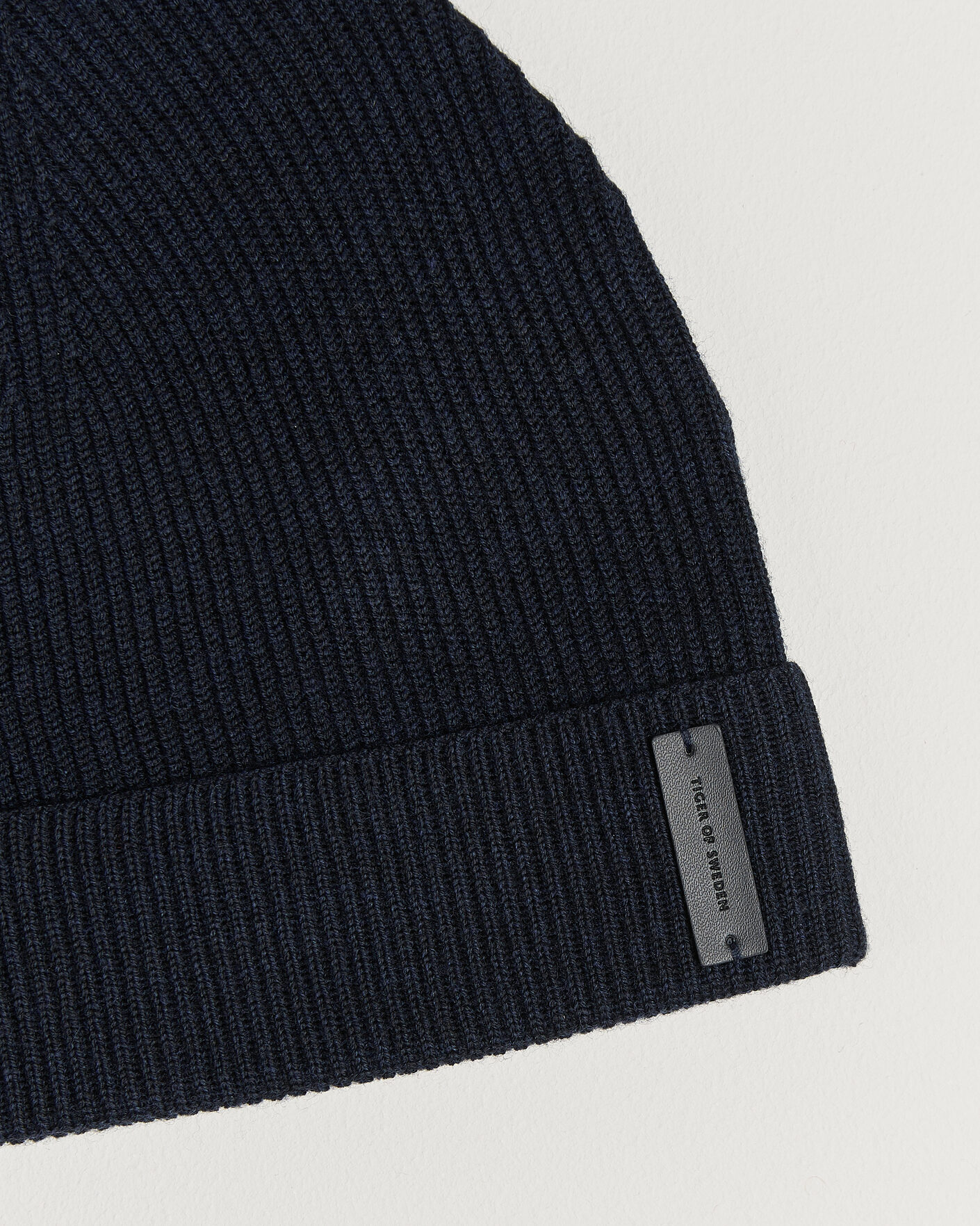 Herre | Huer | Tiger of Sweden | Caldu Wool Beanie Light Ink