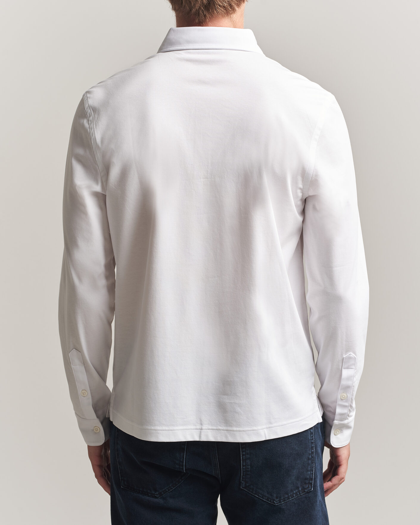 Herre | Polotrøjer | Tiger of Sweden | Tanner Mercerized Cotton Polo Pure White