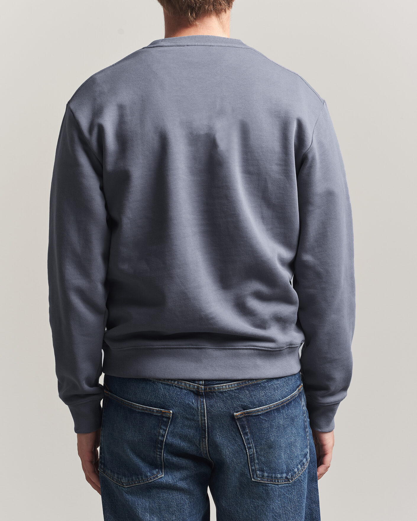 Herre | Trøjer | Tiger of Sweden | Emerson Crew Neck Sweatshirt Iron Haze