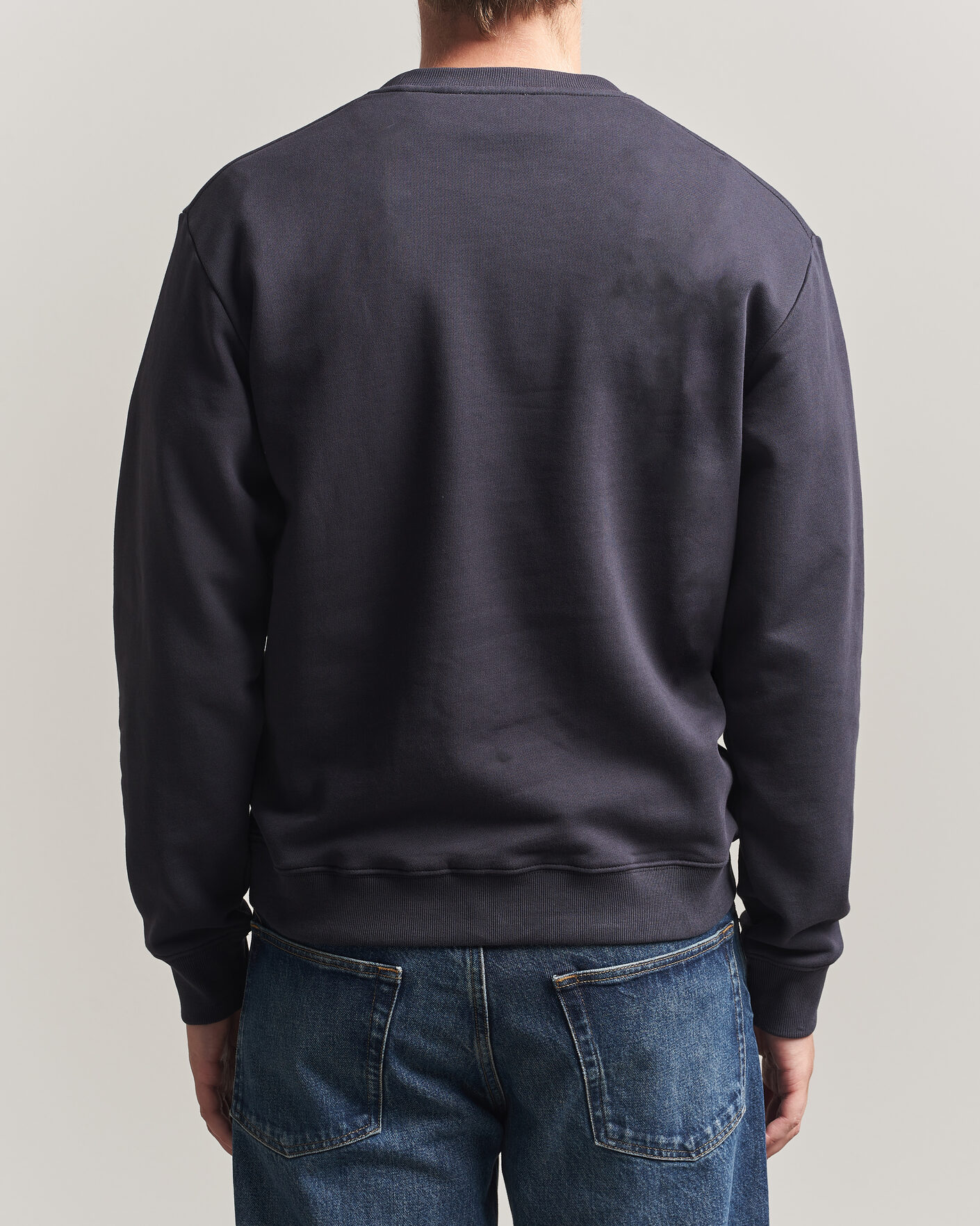 Herre | Trøjer | Tiger of Sweden | Emerson Crew Neck Sweatshirt Light Ink