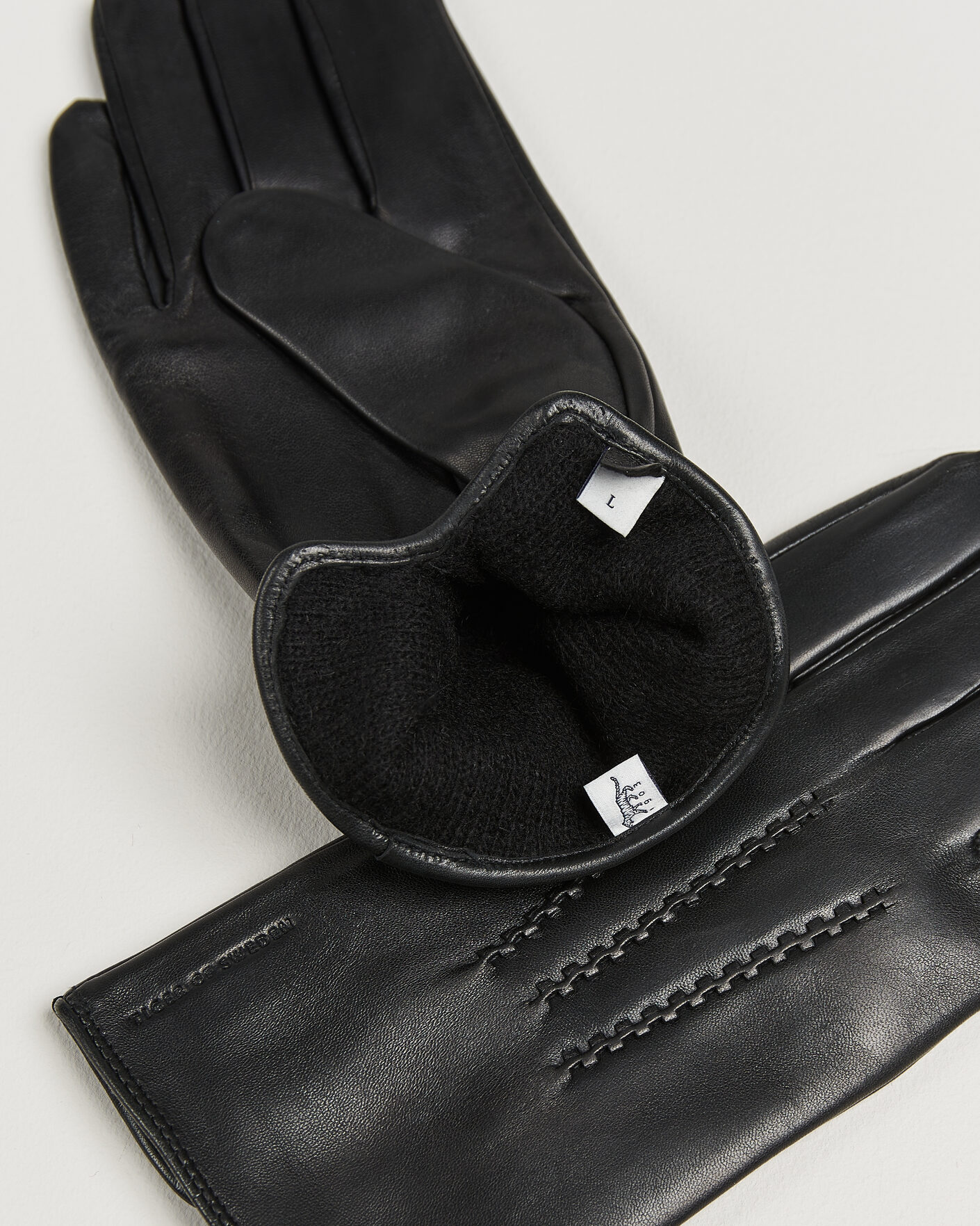 Herre | Handsker | Tiger of Sweden | Garvin Leather Gloves Black