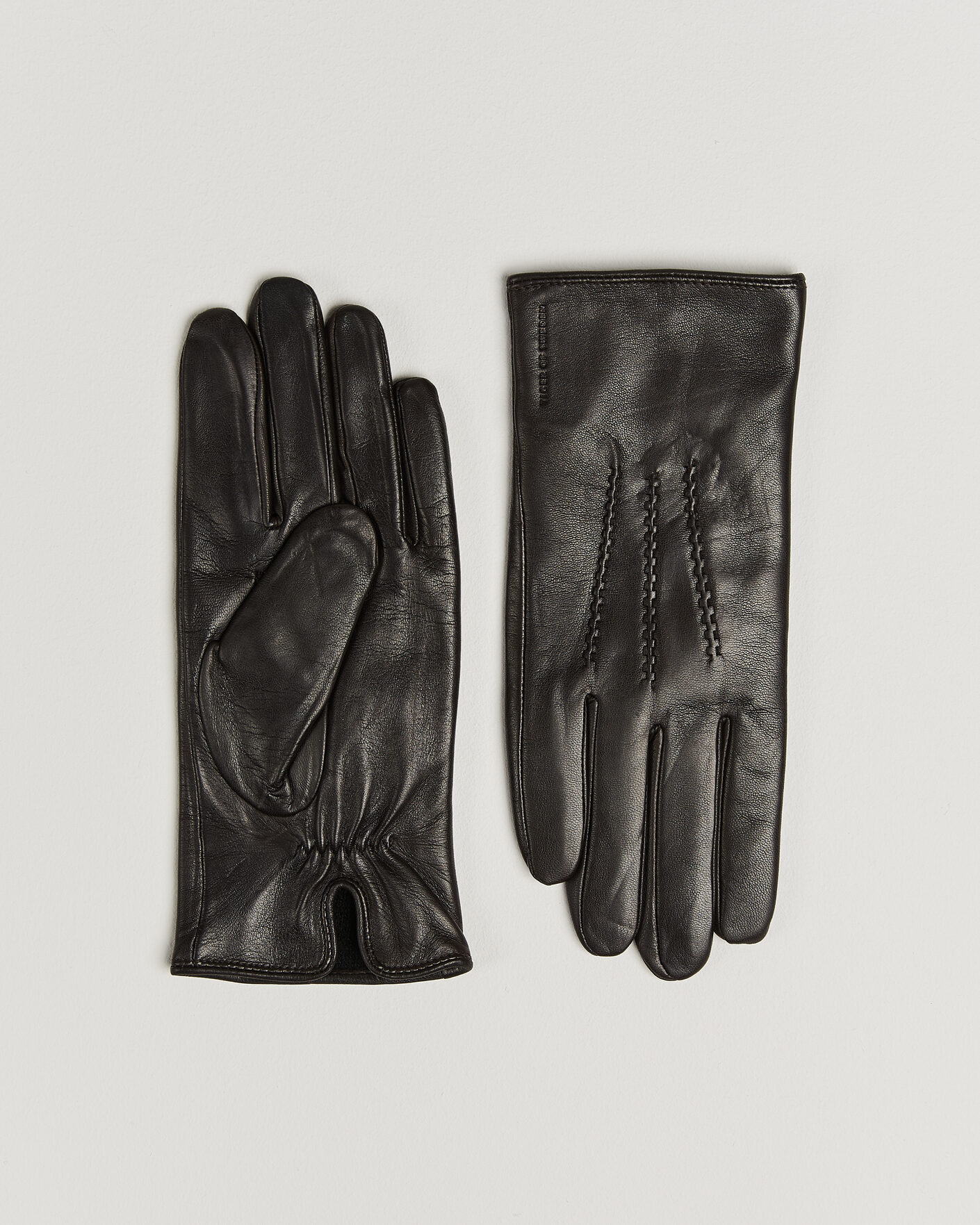 Herre | Handsker | Tiger of Sweden | Garvin Leather Gloves Espresso
