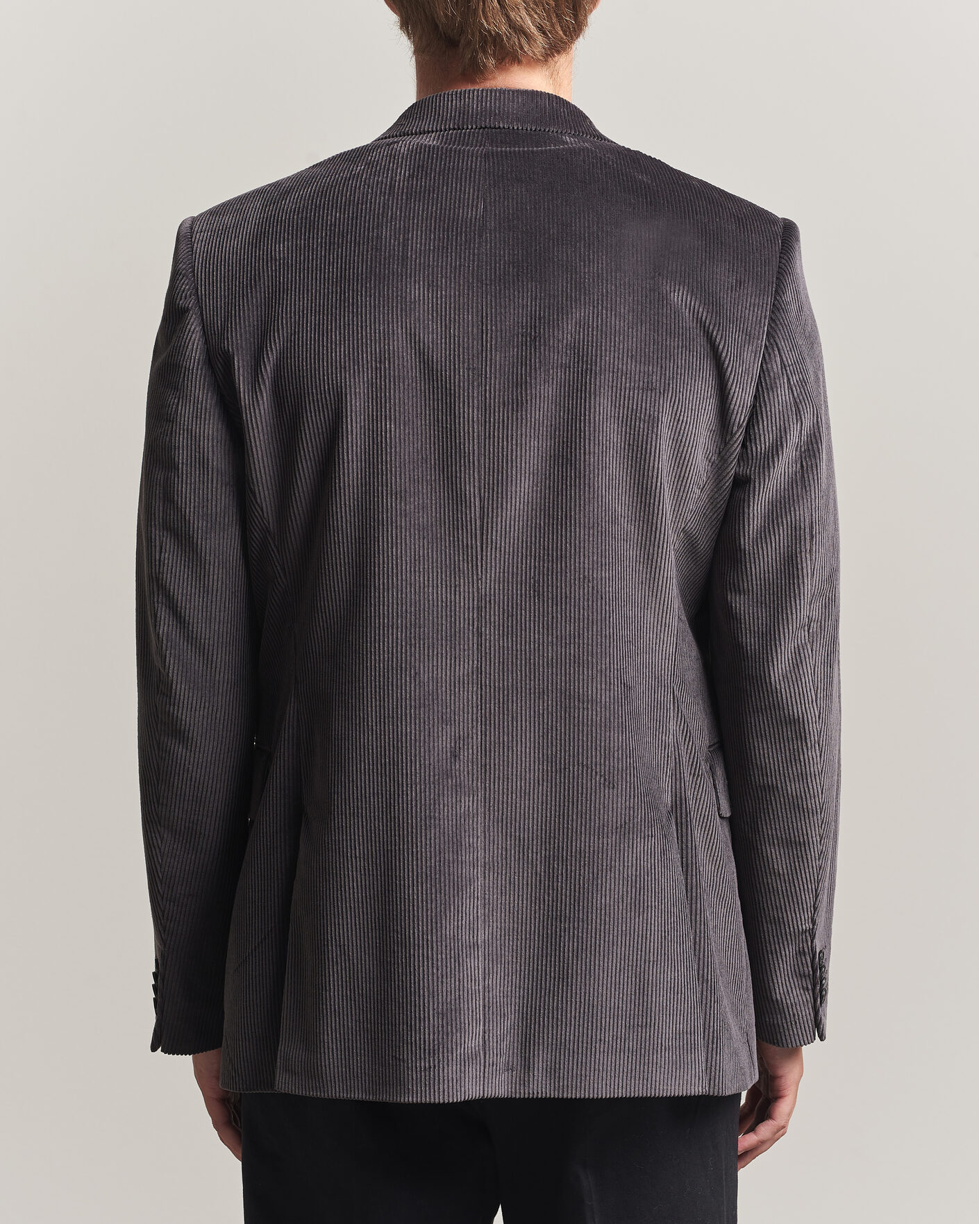 Herre | Blazere & jakker | Tiger of Sweden | 1903 Corduroy Double Breasted Blazer Phantom